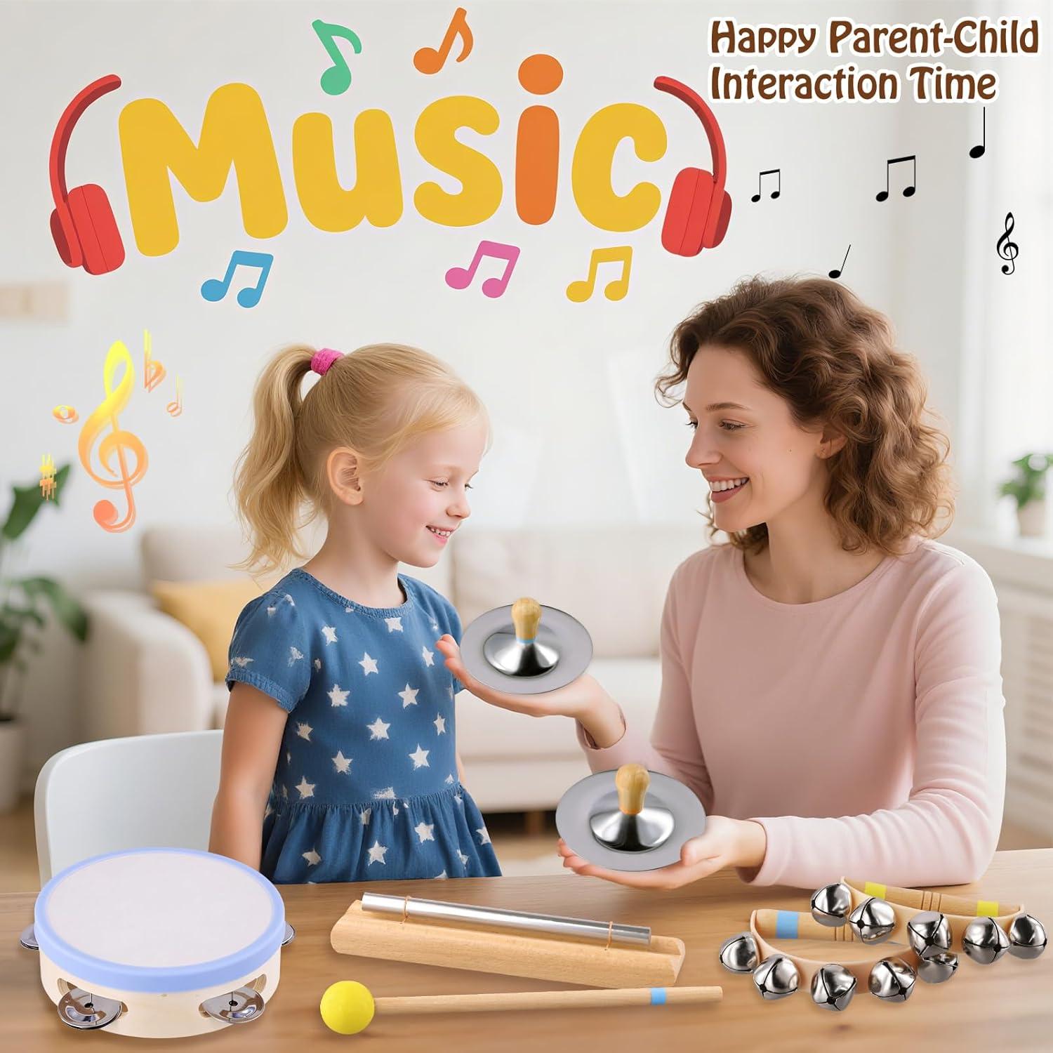 Set de Instrumentos Musicales Montessori Innowis para Bebés