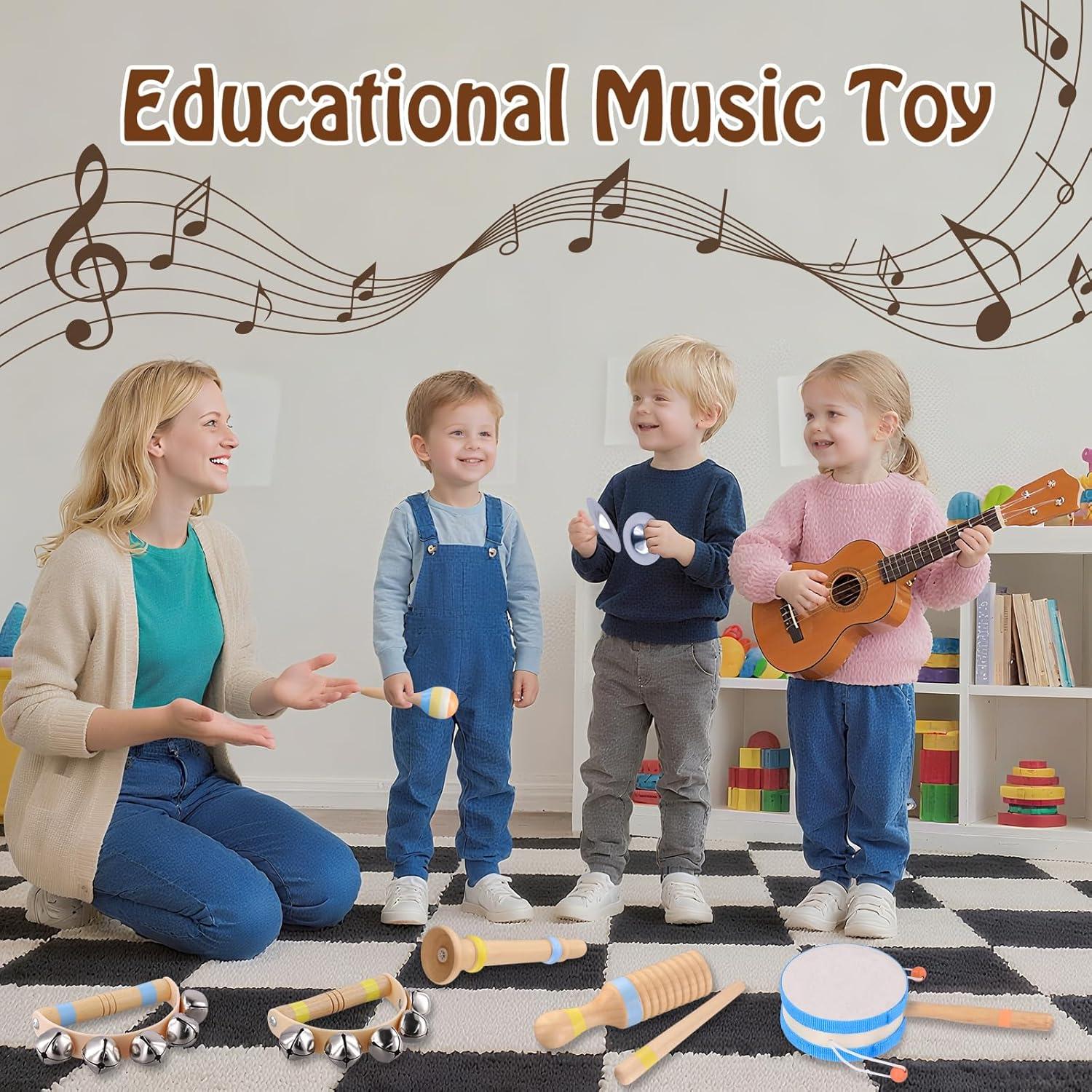 Set de Instrumentos Musicales Montessori Innowis para Bebés