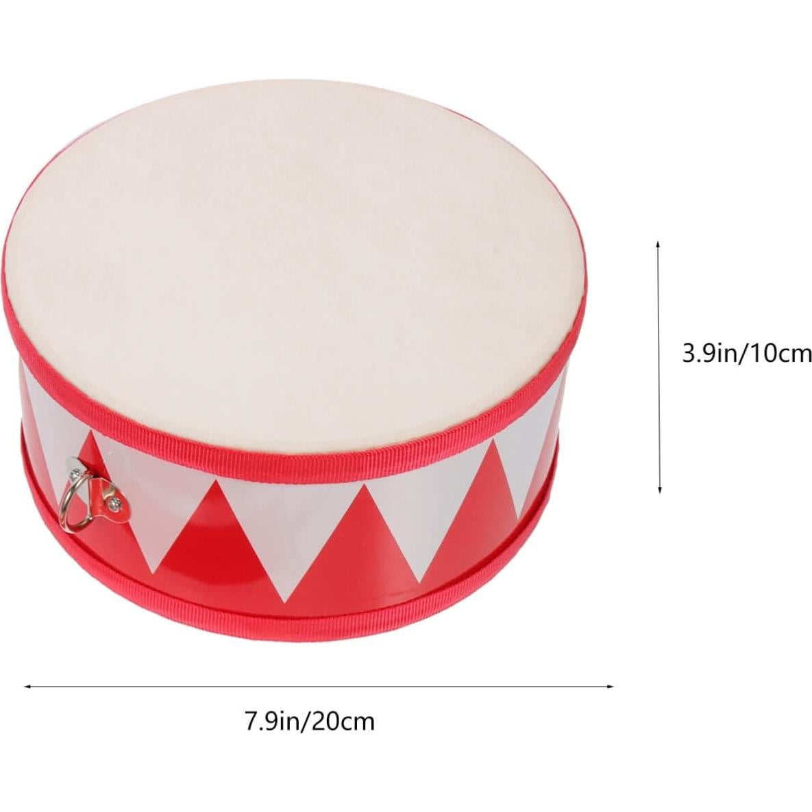 Juego de batería de madera para niños TOYANDONA 20 cm 2 baquetas