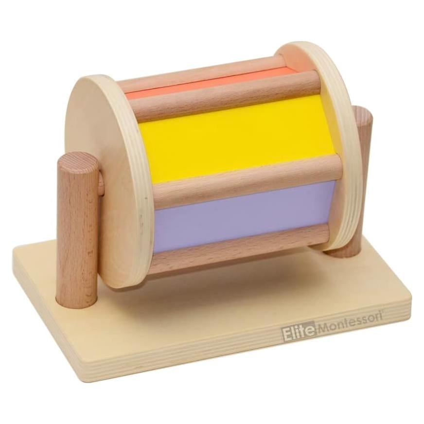 Tambor Giratorio Montessori Elite para Bebés 12 meses+