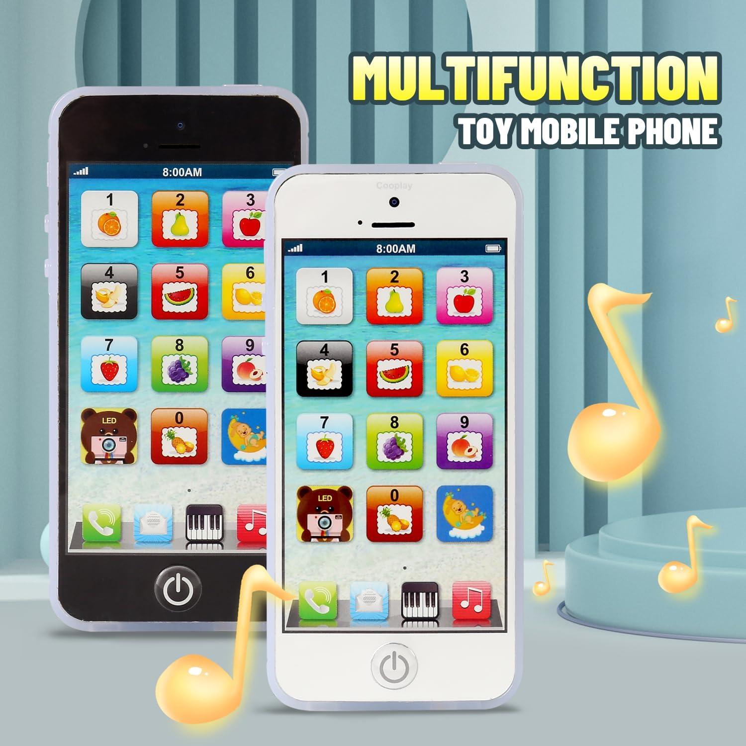 Teléfono Musical Educativo IQ Cooplay para Bebés con Luces