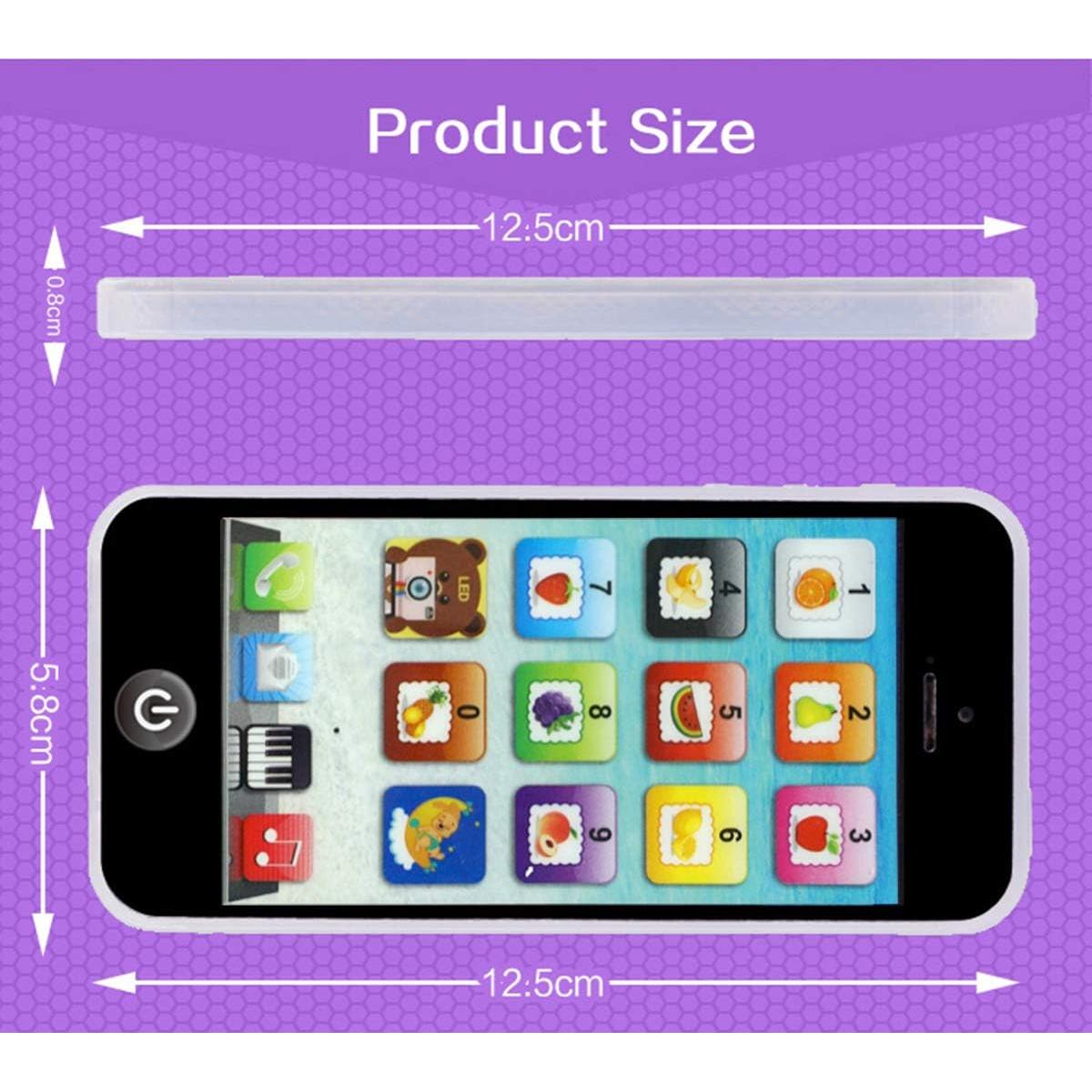 Teléfono Musical Educativo IQ Cooplay para Bebés con Luces