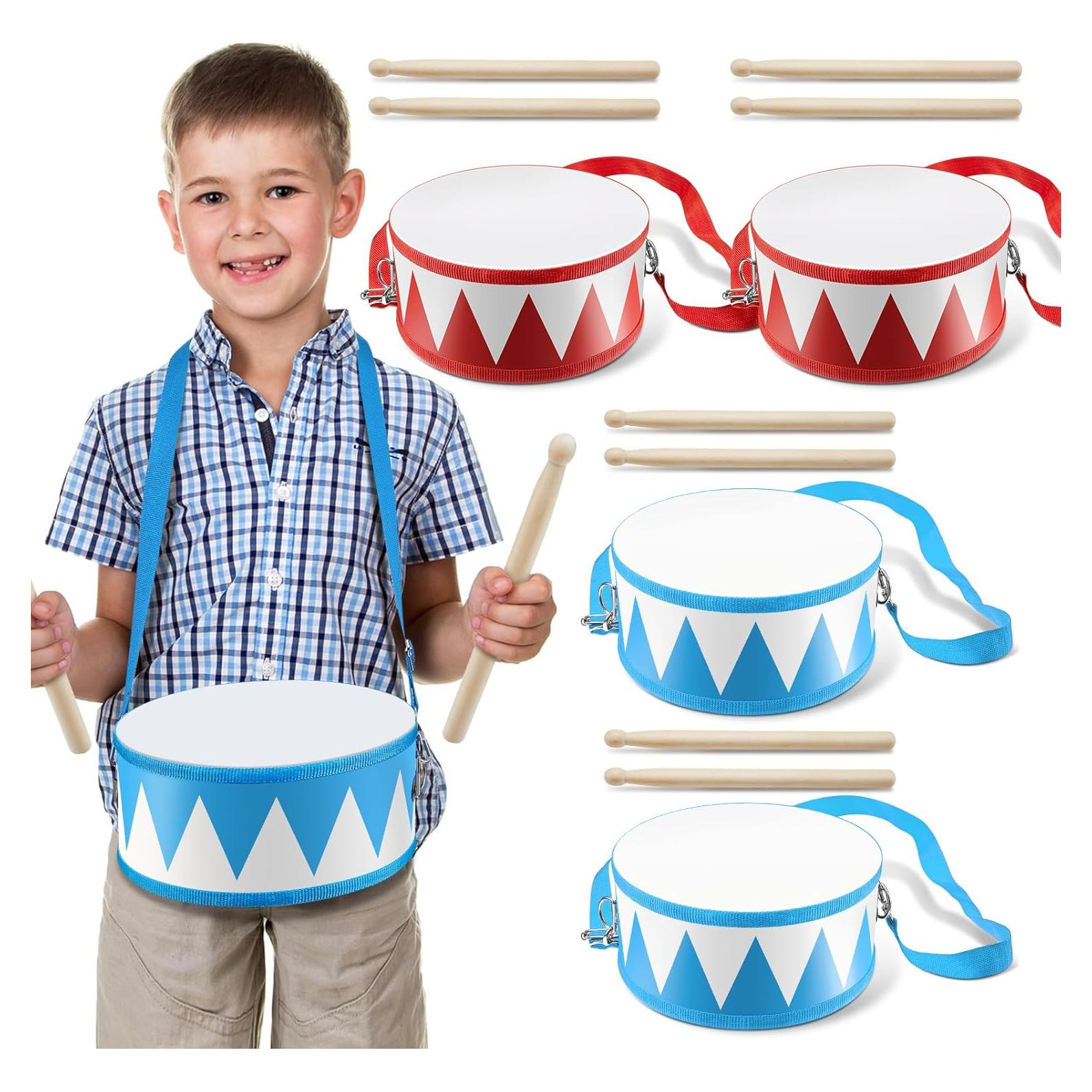 Set de Batería Infantil Boao 2 Piezas con Baquetas - Bandera