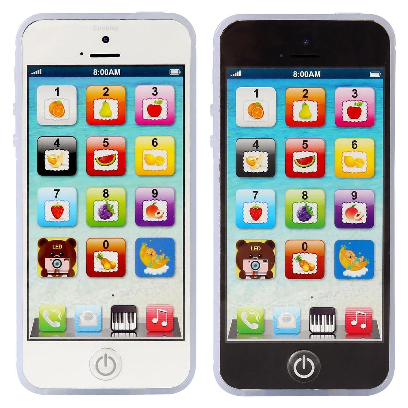 Juguete Teléfono Infantil Cooplay Recargable Música 90g