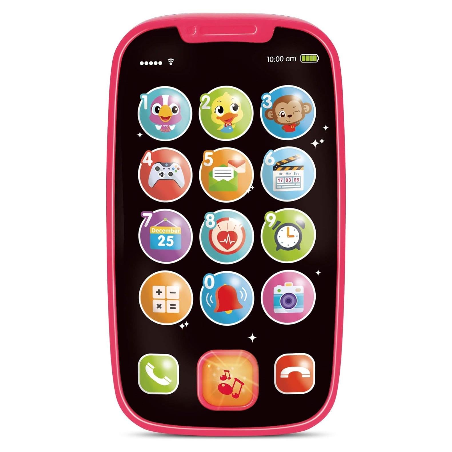 Mi Primer Smartphone Juguete para Bebés - 15 Funciones Musicales