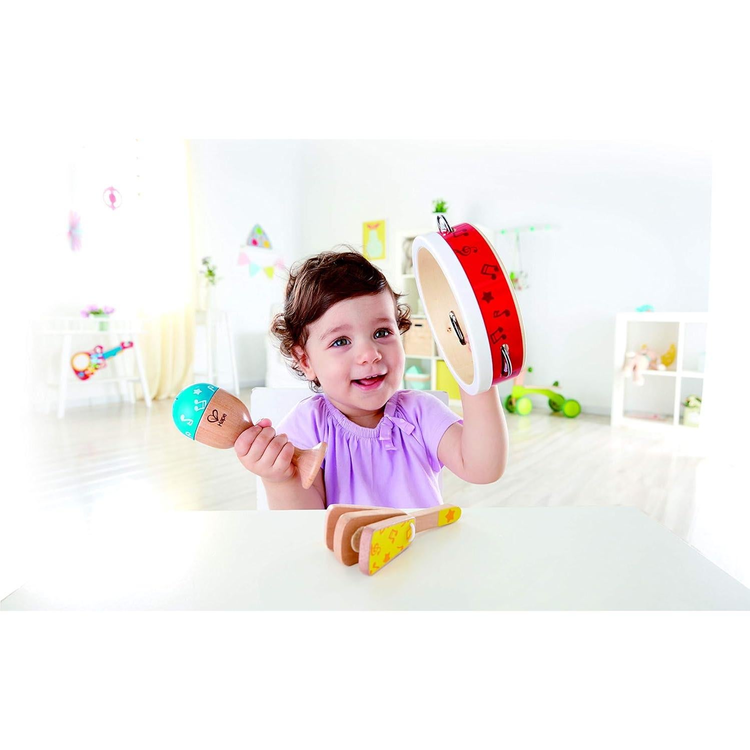 Conjunto de Percusión Hape Junior 3 Piezas para Niños