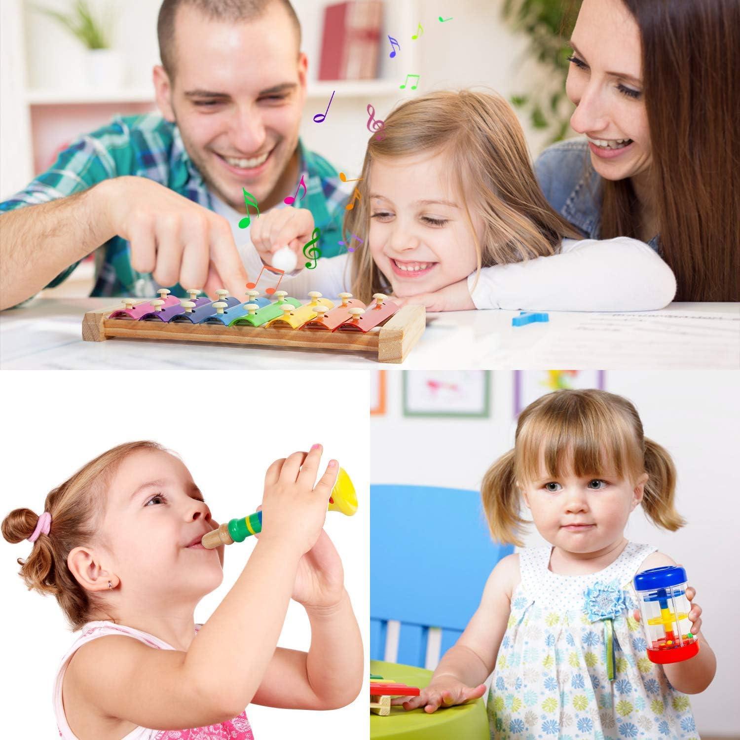 Conjunto de Instrumentos Musicales Taimasi 33Pcs para Niños