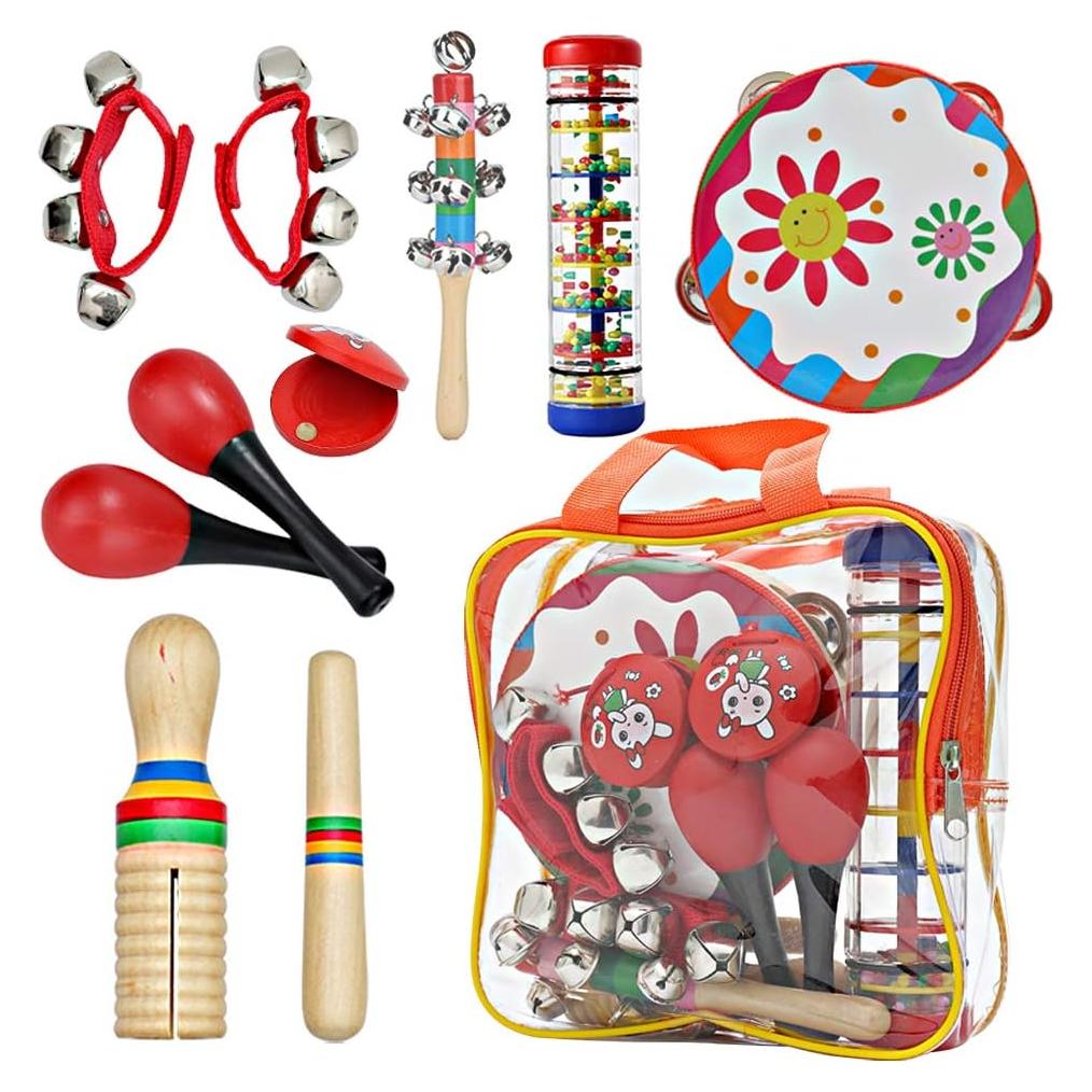 Juego de Instrumentos Musicales Musfunny para Niños - 12 Piezas