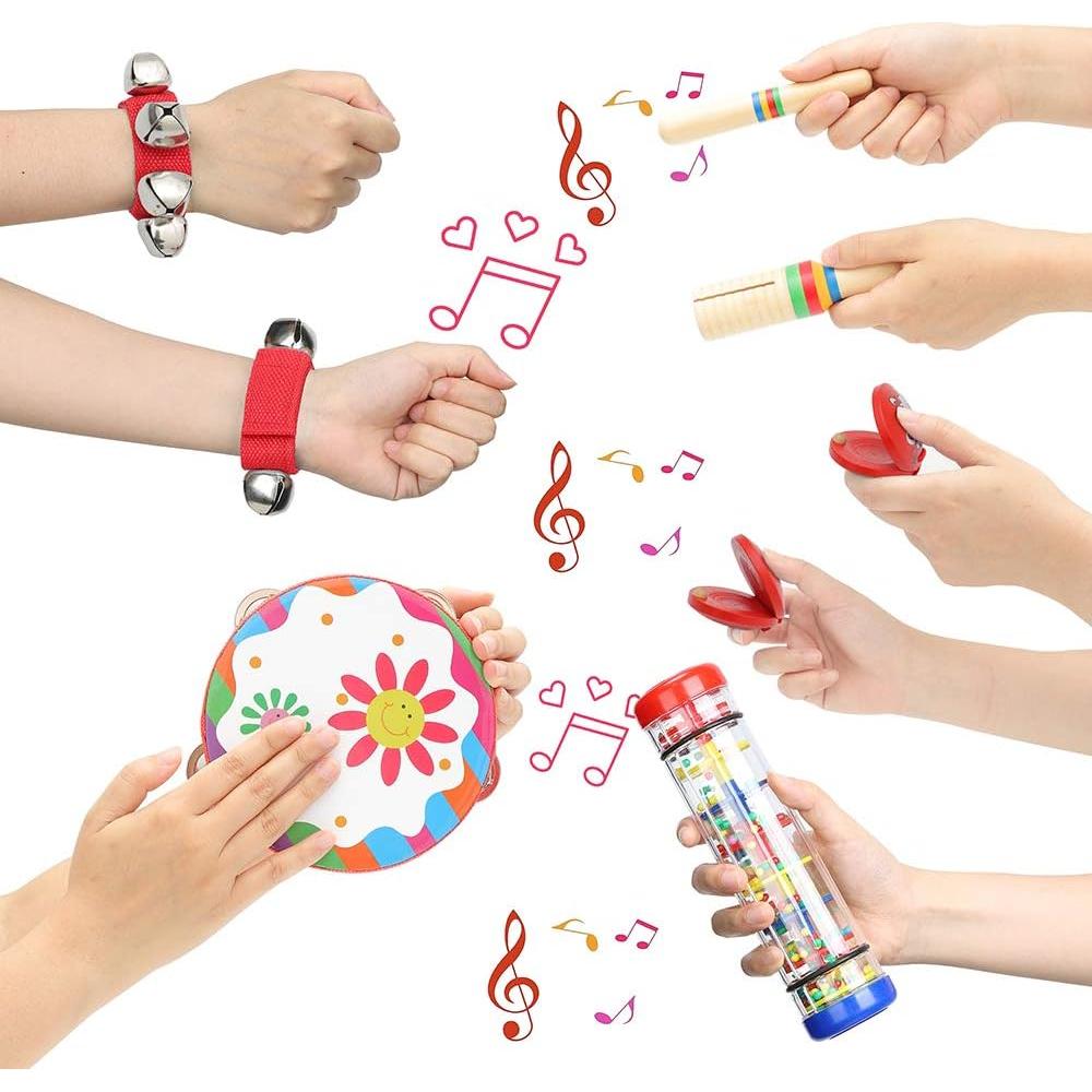Juego de Instrumentos Musicales Musfunny para Niños - 12 Piezas