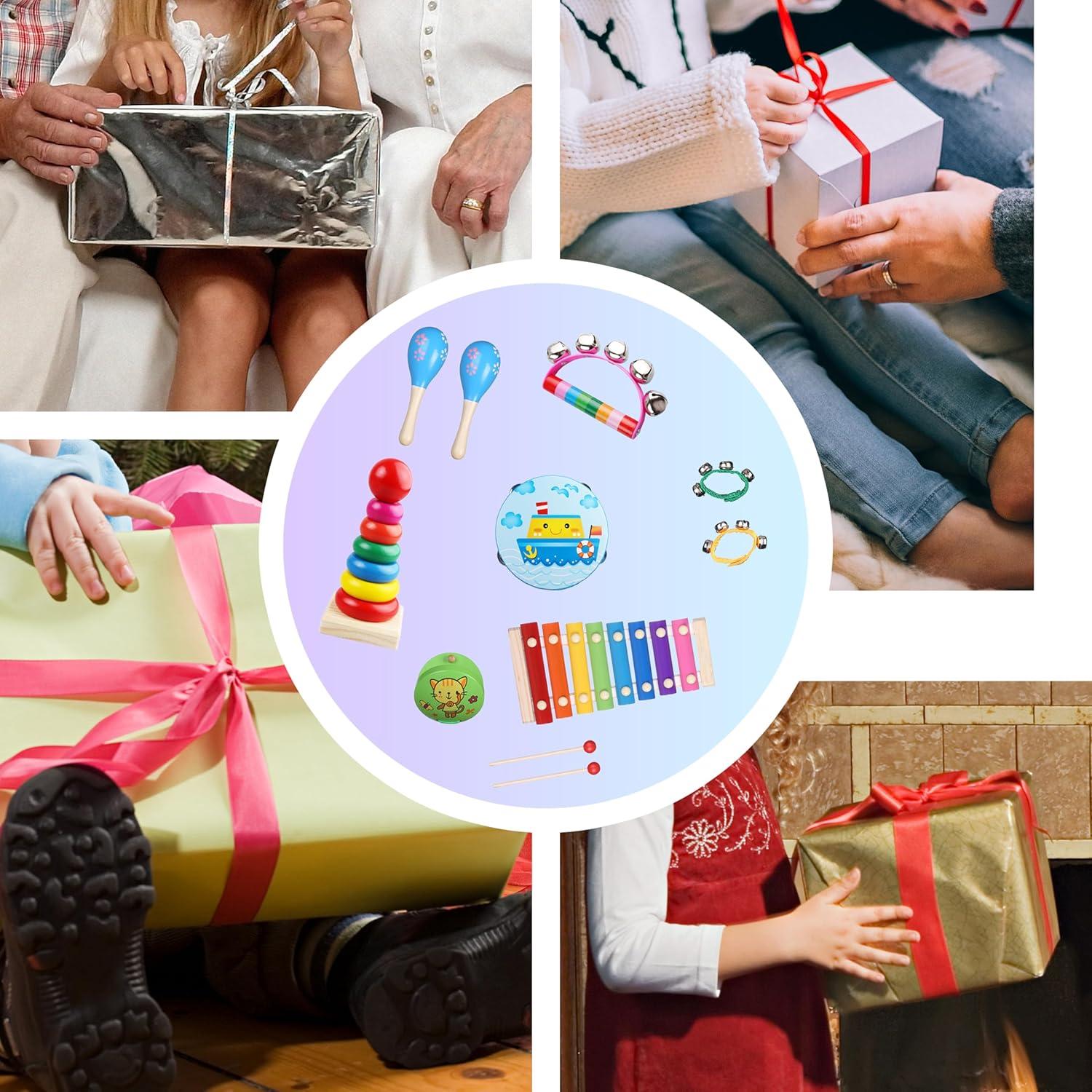 Conjunto de Instrumentos Musicales para Niños CQX - 11 Piezas