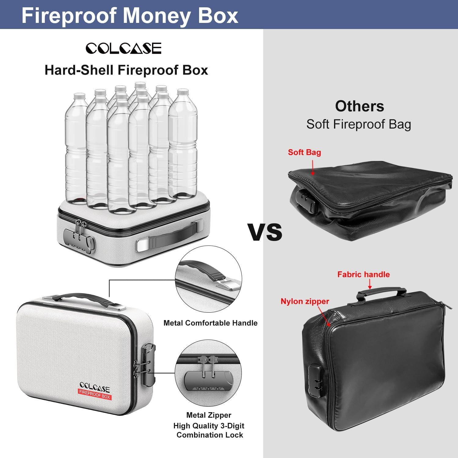 Caja de Dinero a Prueba de Fuego COLCASE Gris 1.08 kg