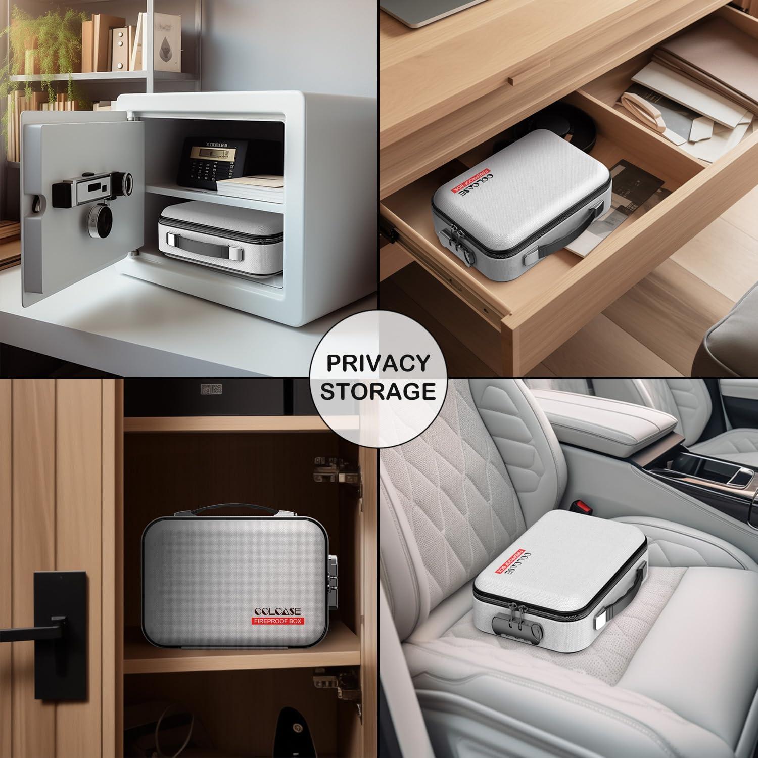 Caja de Dinero a Prueba de Fuego COLCASE Gris 1.08 kg