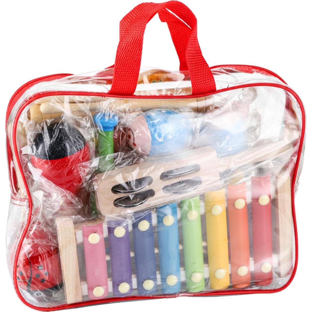 Set de Instrumentos Musicales de Madera Yopay 25 Piezas