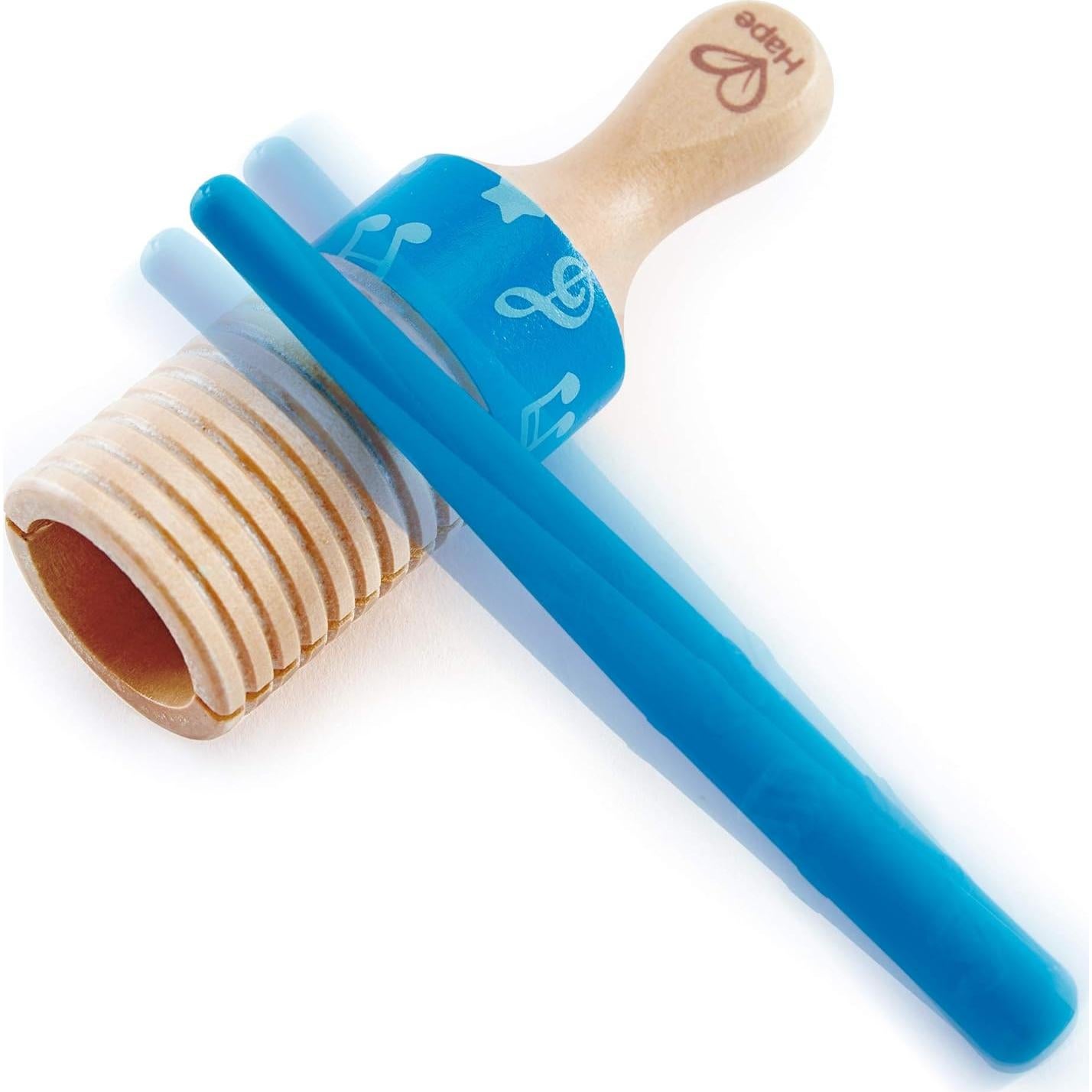 Juego de Instrumentos Musicales de Madera Hape - Clapper y Guiro