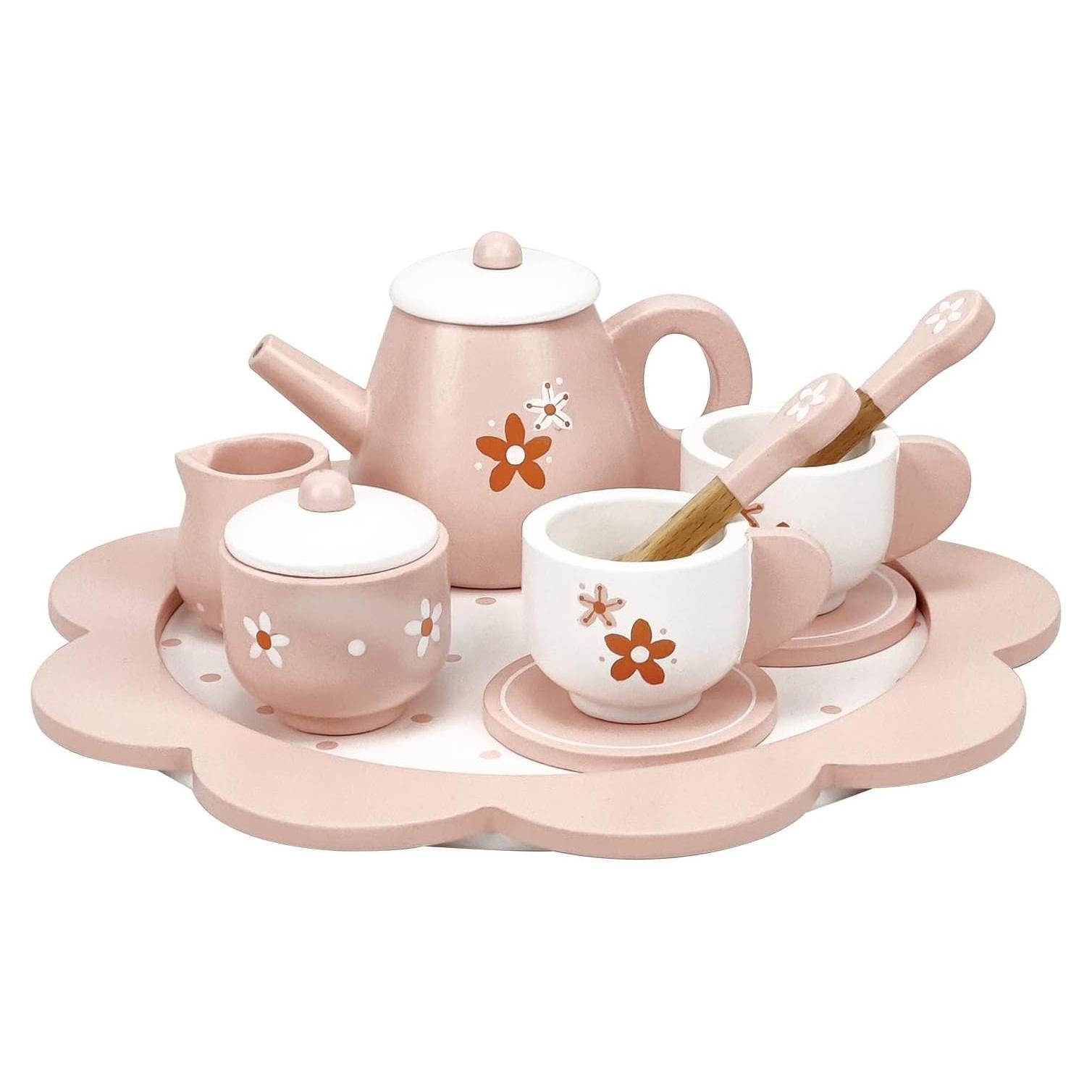 Set de Té de Madera para Niños 12 Piezas - Zhejiang Ruyishi