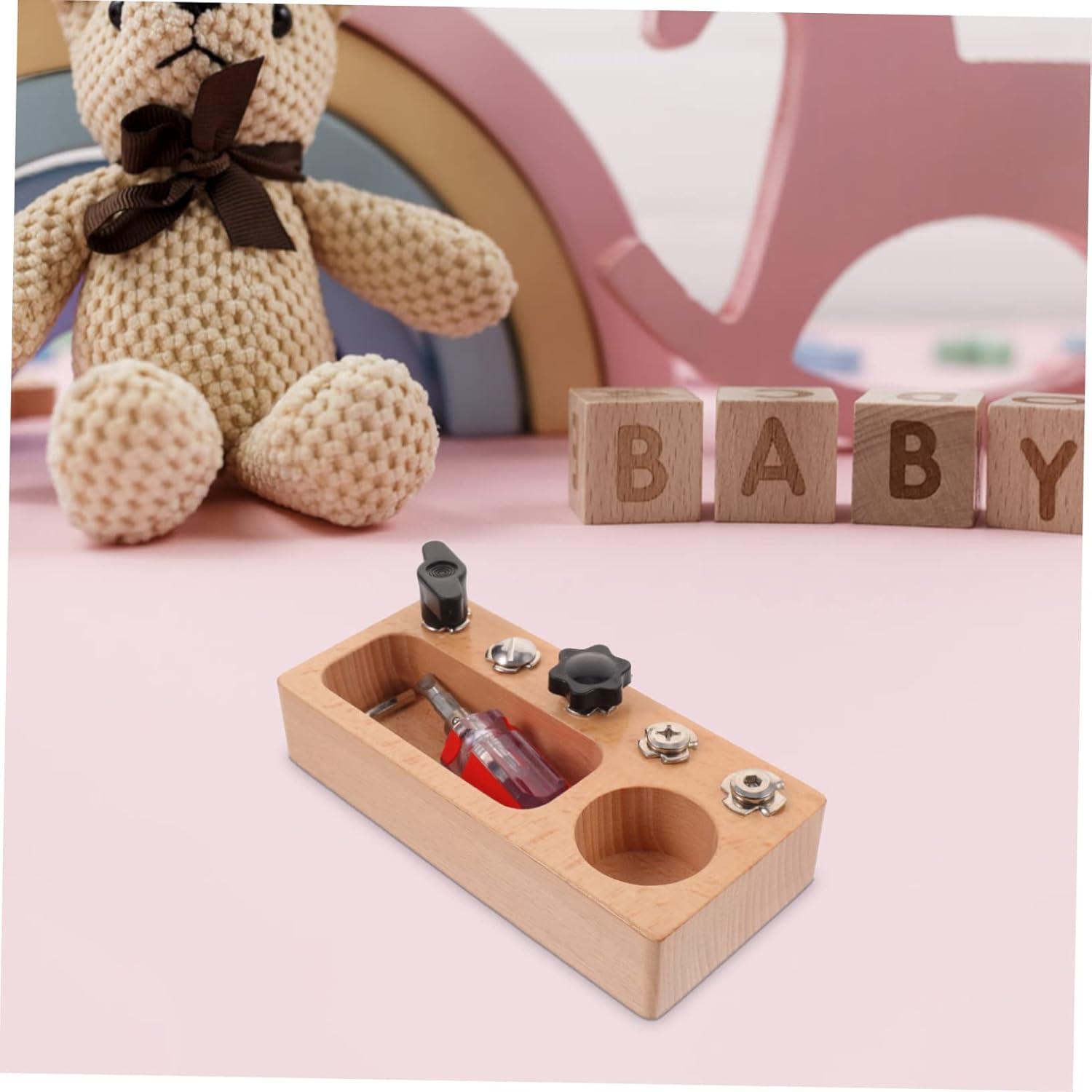 Tablero de Destornillador Educativo BESPORTBLE 15x7cm