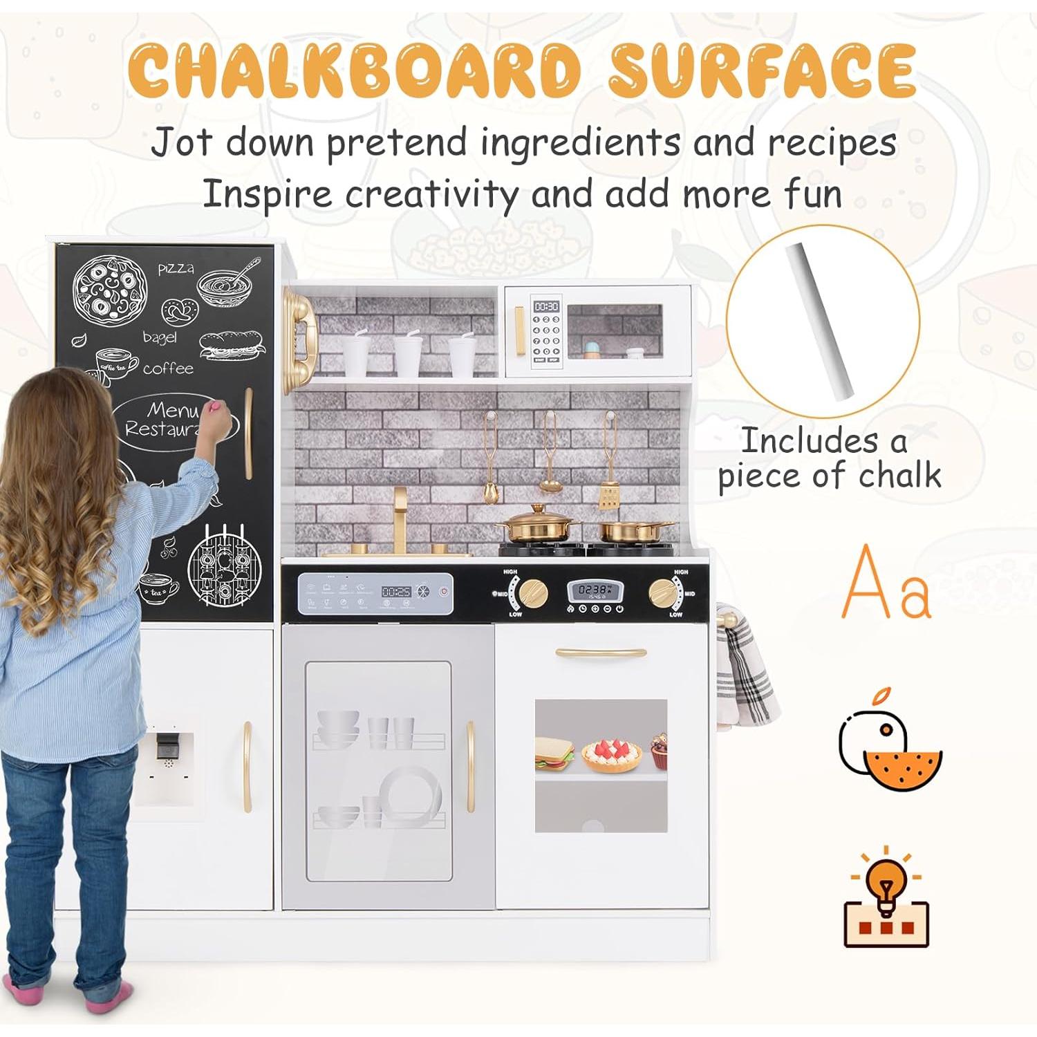 Cocina de Juguete Costzon para Niños con Luz y Sonido 99 cm