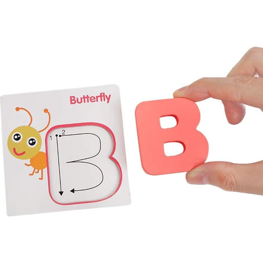 Juego de Aprendizaje de Letras y Animales Vankcp - 26 Piezas