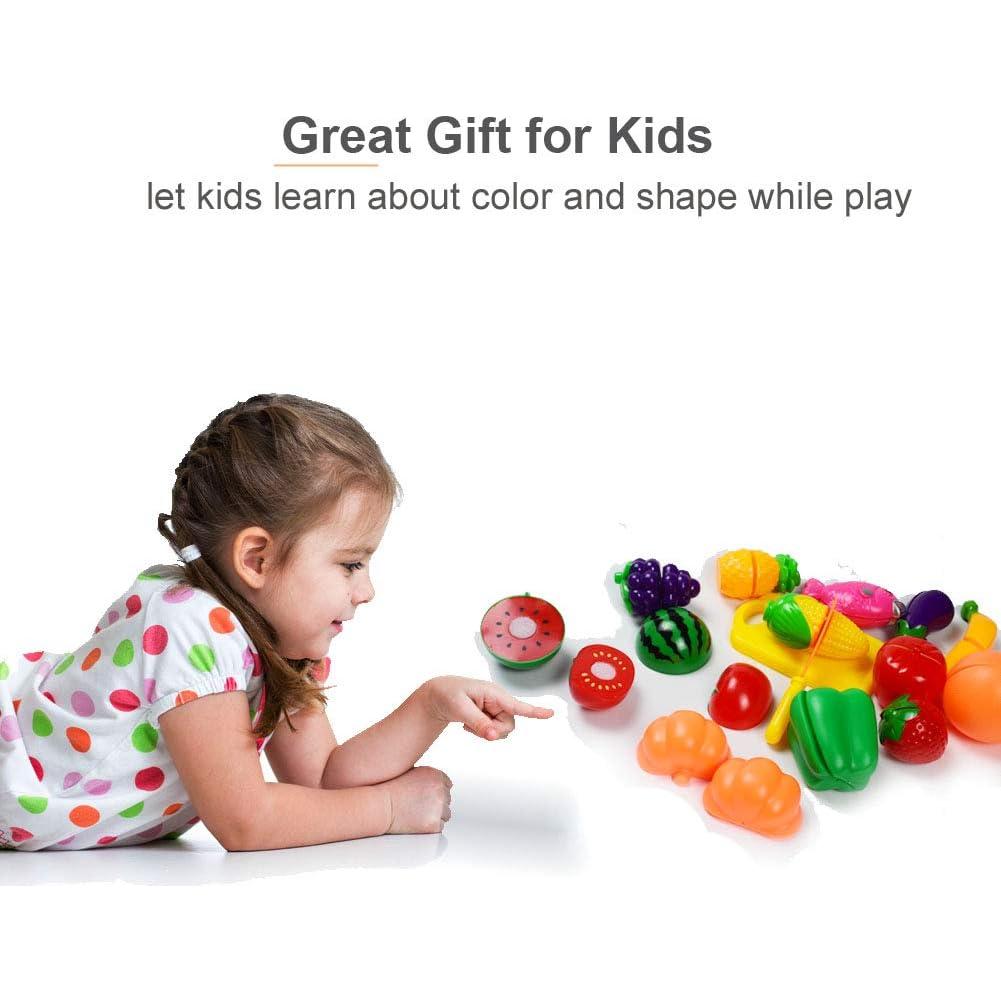 Juego de Cortar Frutas y Verduras KAREZONINE 16 Piezas