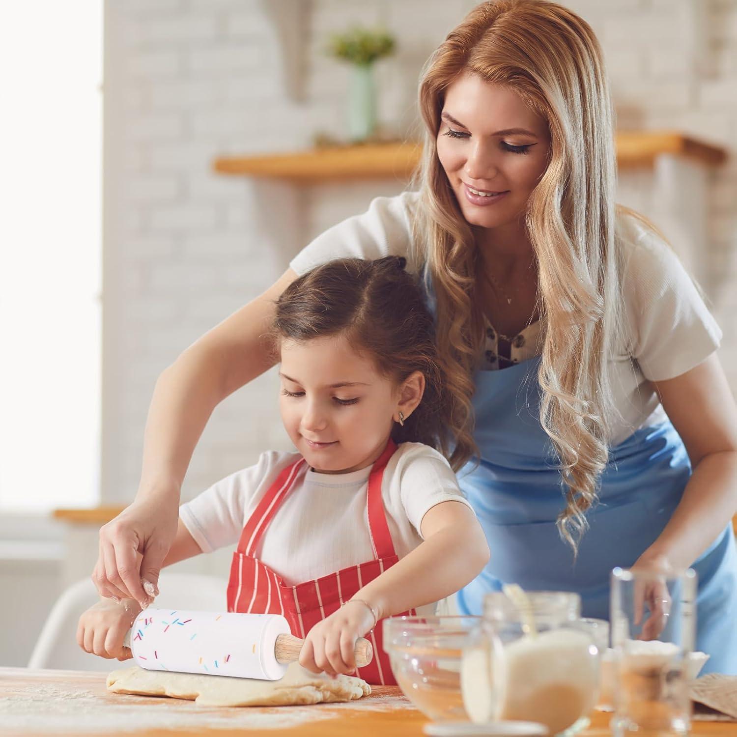 Juego de Cuchillos de Madera para Niños HEQU 7 Piezas