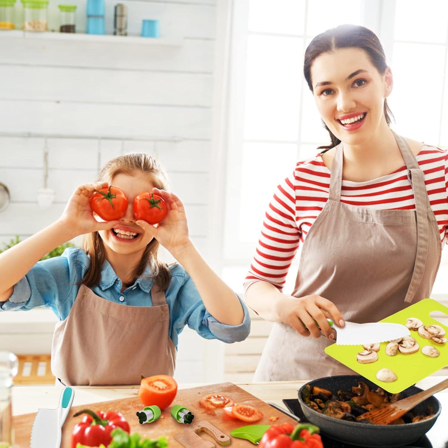 Set de Cuchillos Montessori para Niños Hilsoeet - 13 Piezas