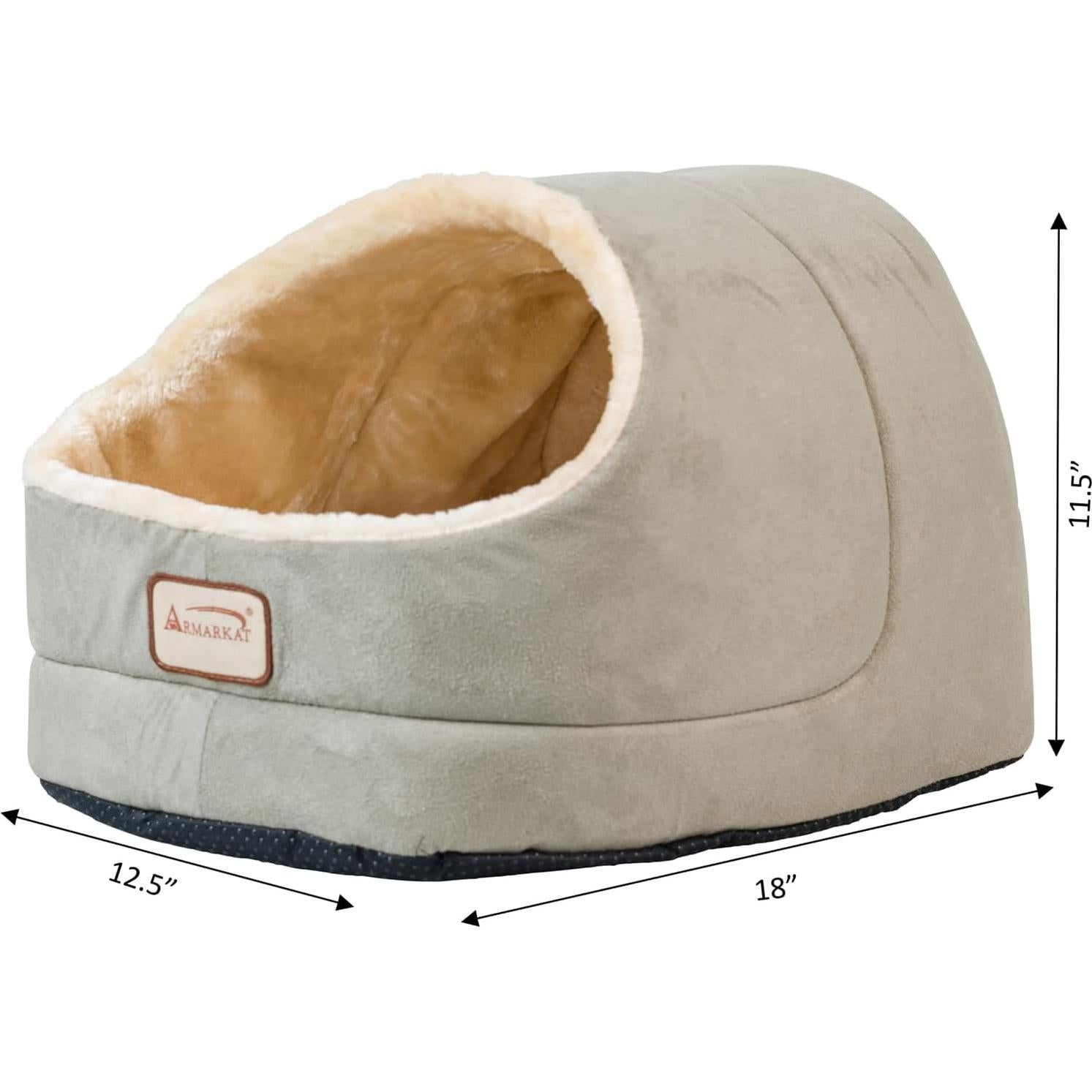Cama para Gato Armarkat Verde Salvia 45.7x31.8 cm
