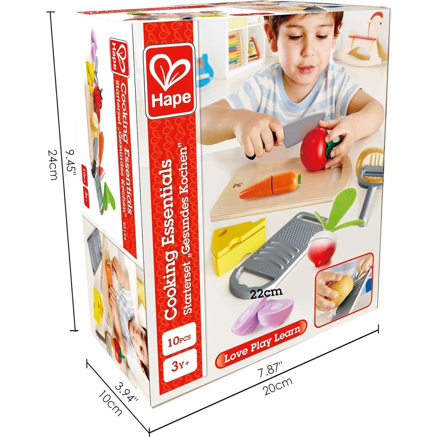 Juego de Cocina Hape - Alimentos de Madera para Niños