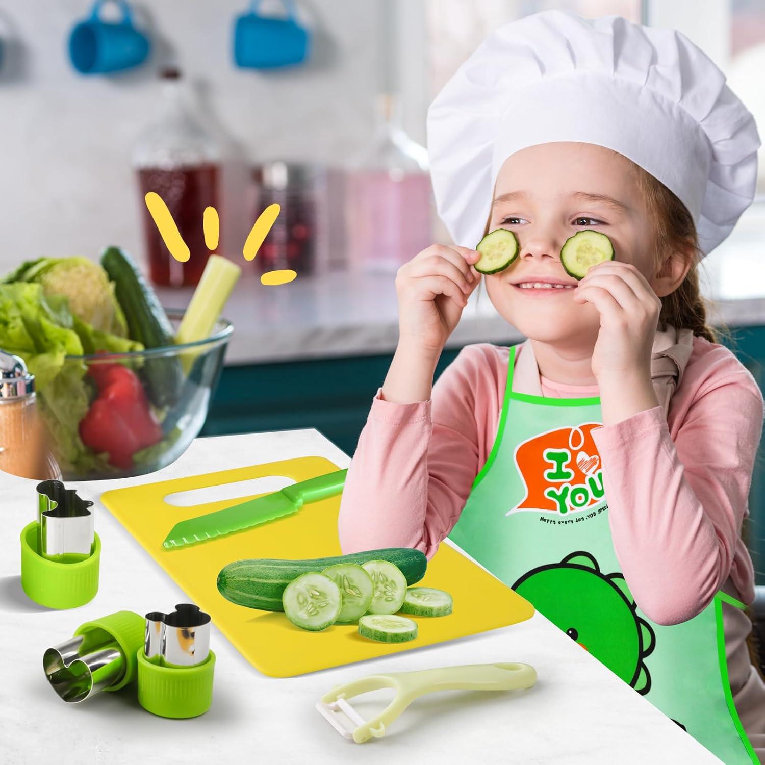 Juego de Herramientas de Cocina Montessori HAIMST 15 Piezas