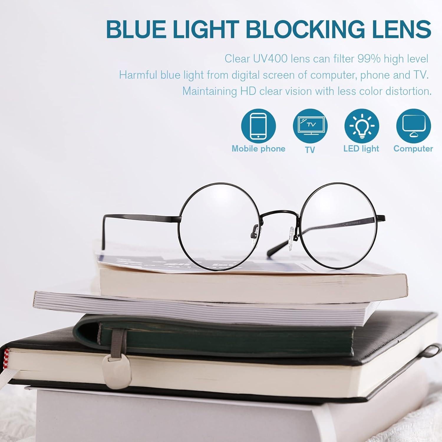 Gafas de Luz Azul Pro Acme PA5866 Marco Negro Lente Clara