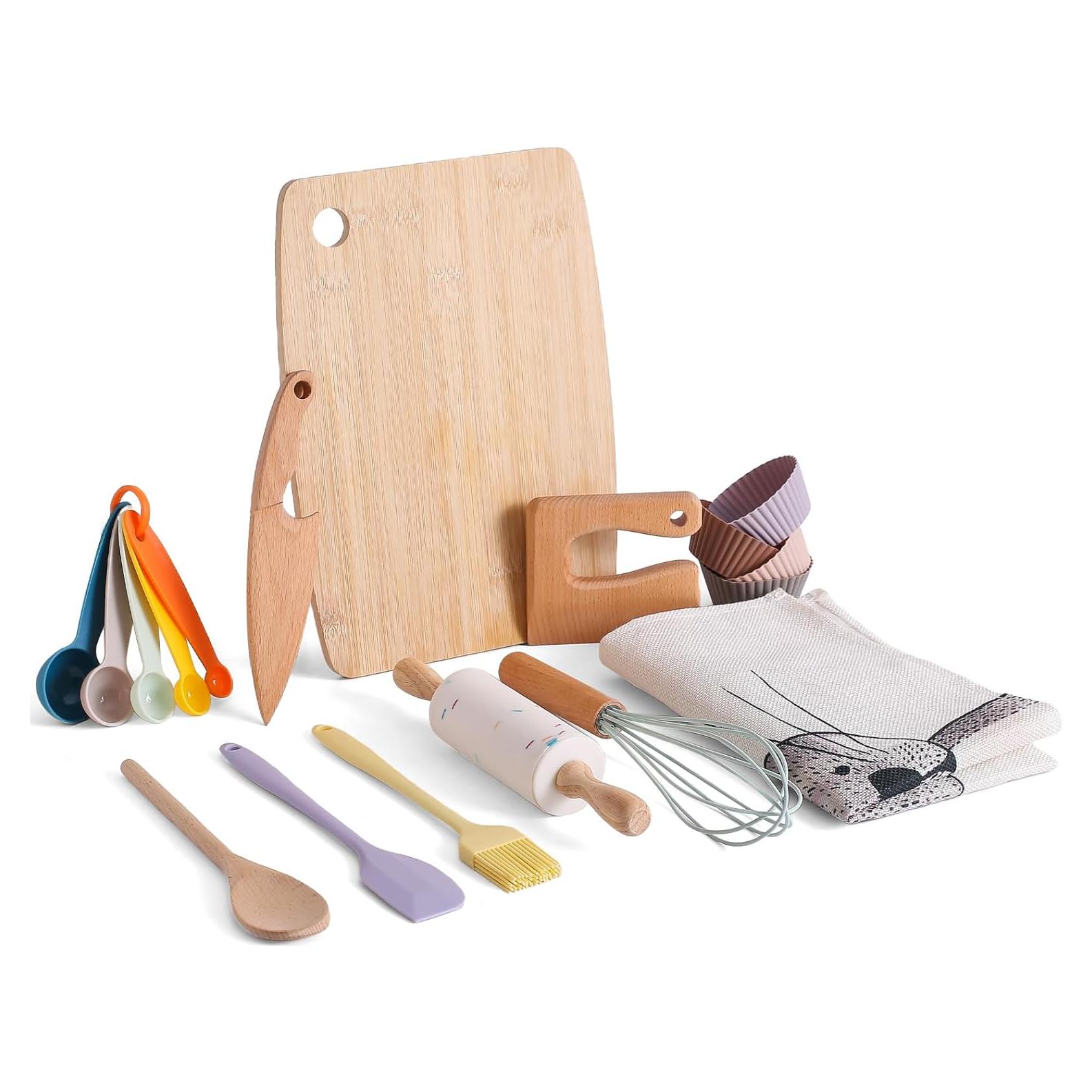 Juego de cocina para niños Promise Babe 14 piezas Montessori