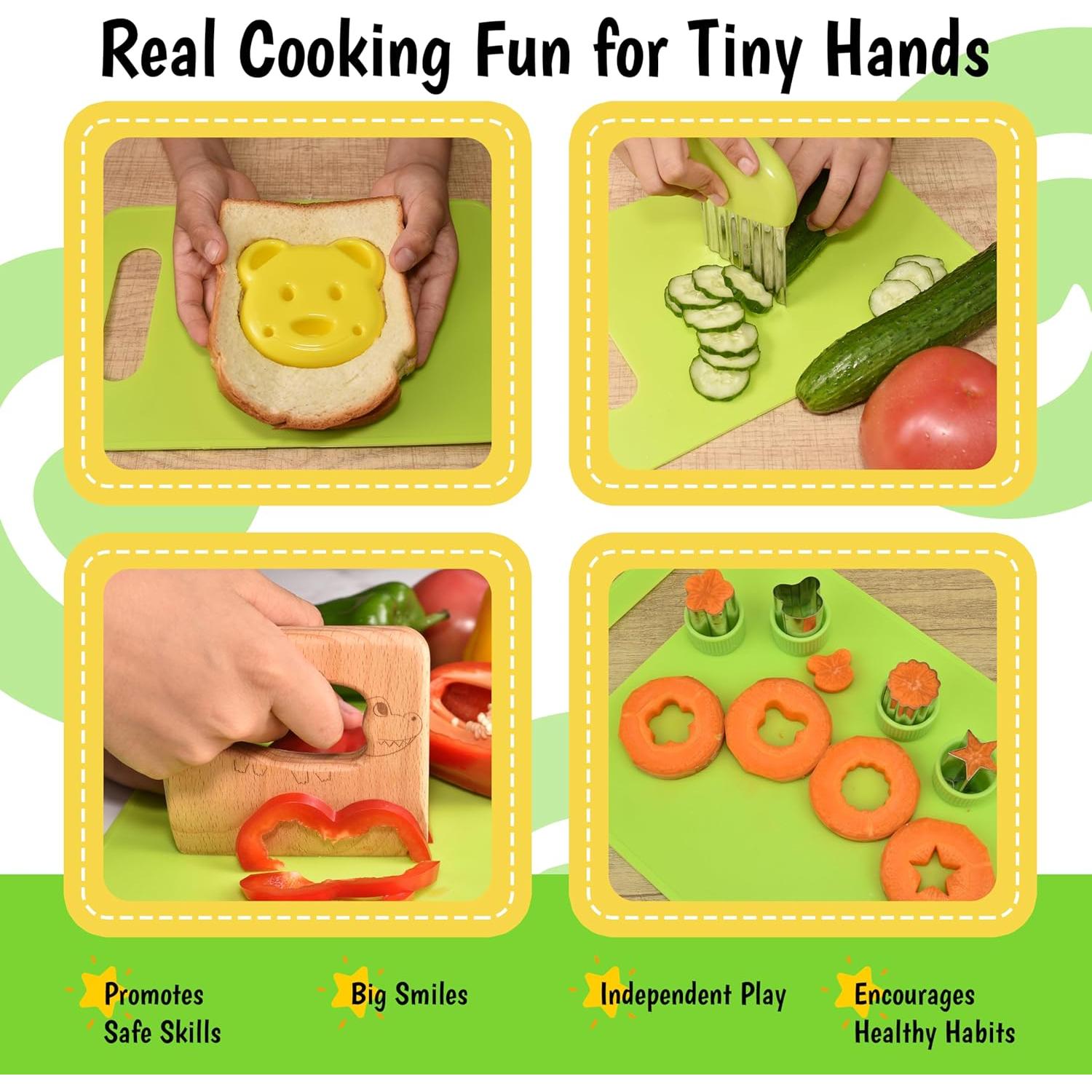 Juego de cocina Montessori para niños Raymeer 40 piezas