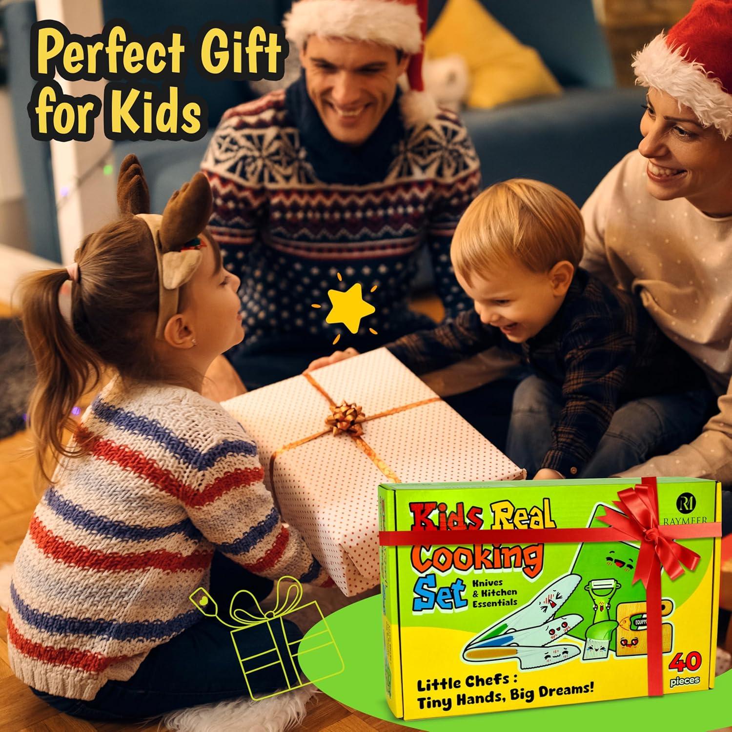 Juego de cocina Montessori para niños Raymeer 40 piezas