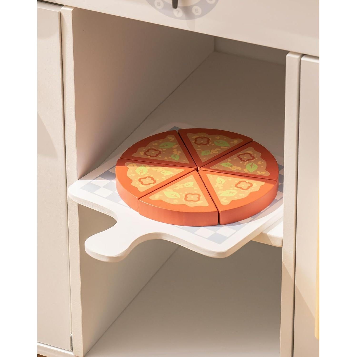 Cocina de Juguete de Madera ROBOTIME con Tostadora y Comida