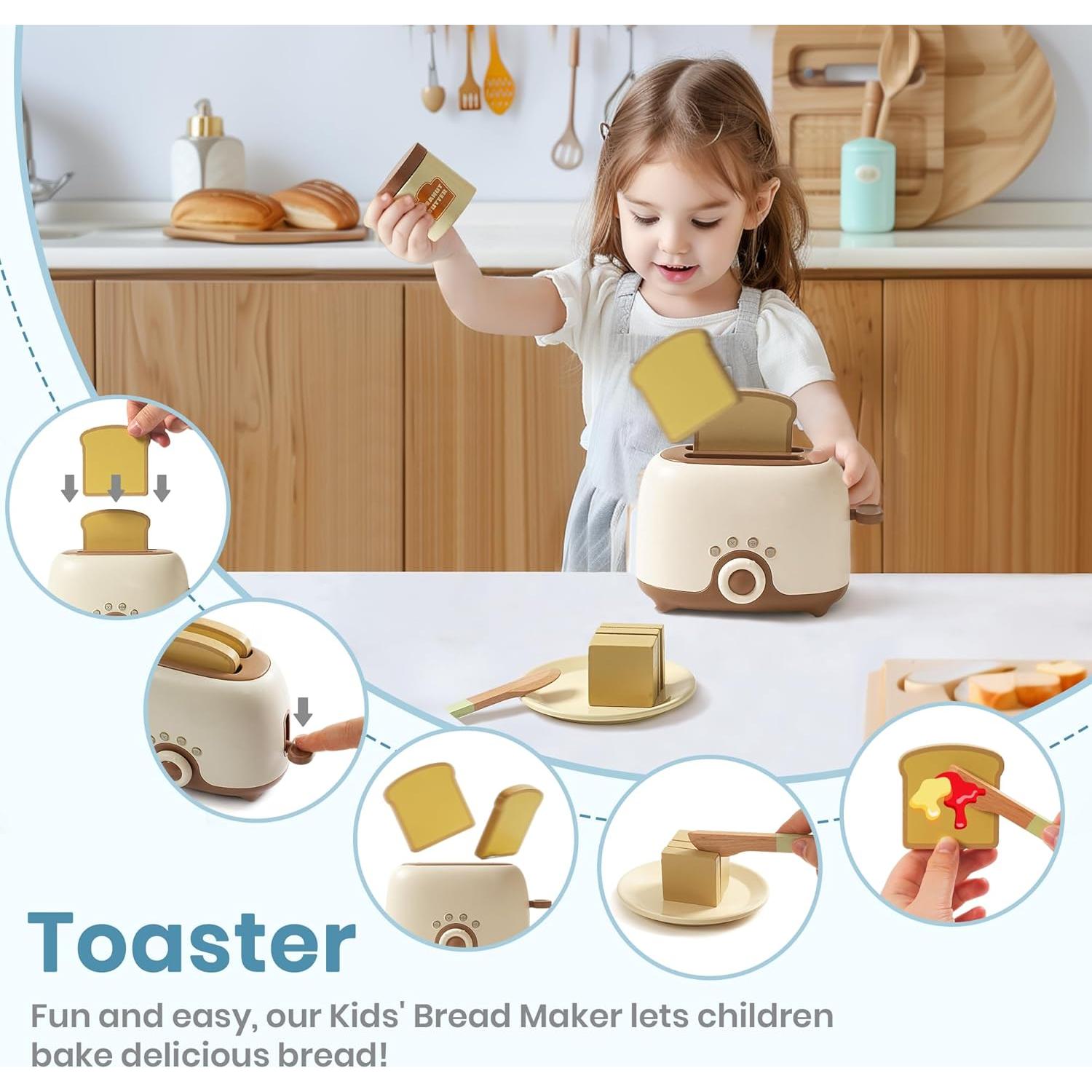 Juego de Cocina para Niños ROBOTIME 4 Conjunto Madera