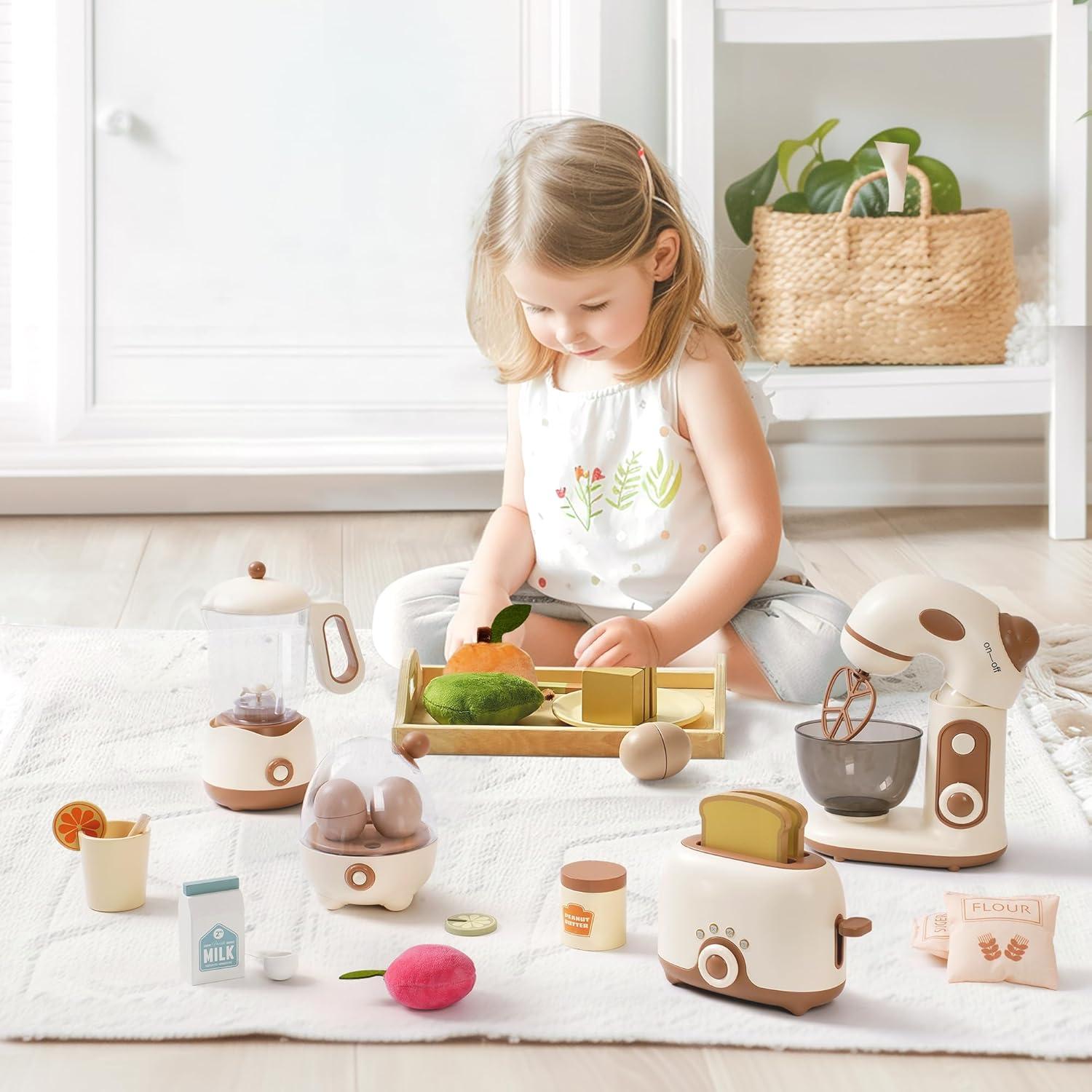 Juego de Cocina para Niños ROBOTIME 4 Conjunto Madera