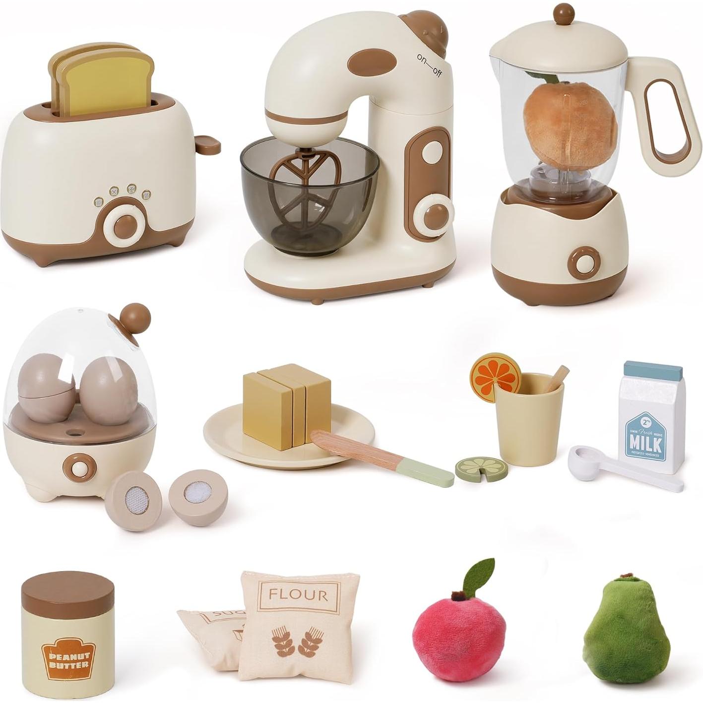 Juego de Cocina para Niños ROBOTIME 4 Conjunto Madera