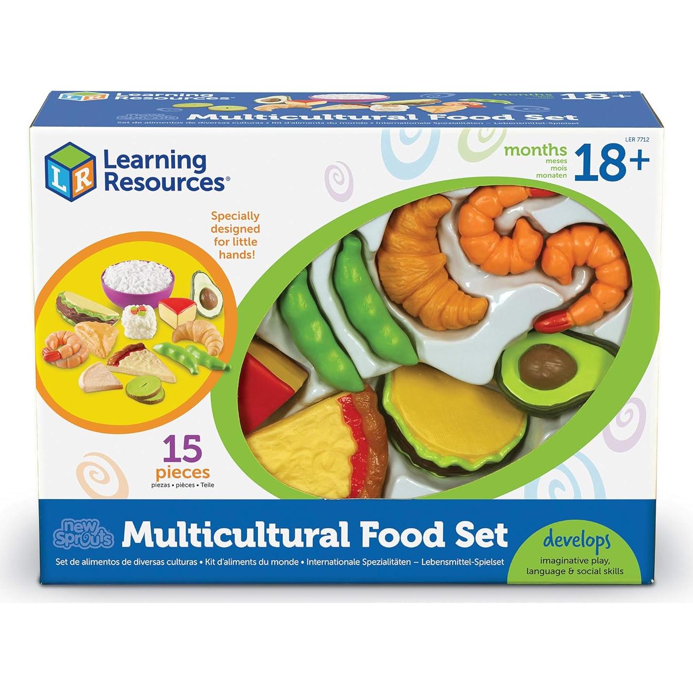 Conjunto de Comida Multicultural Learning Resources - 15 Piezas