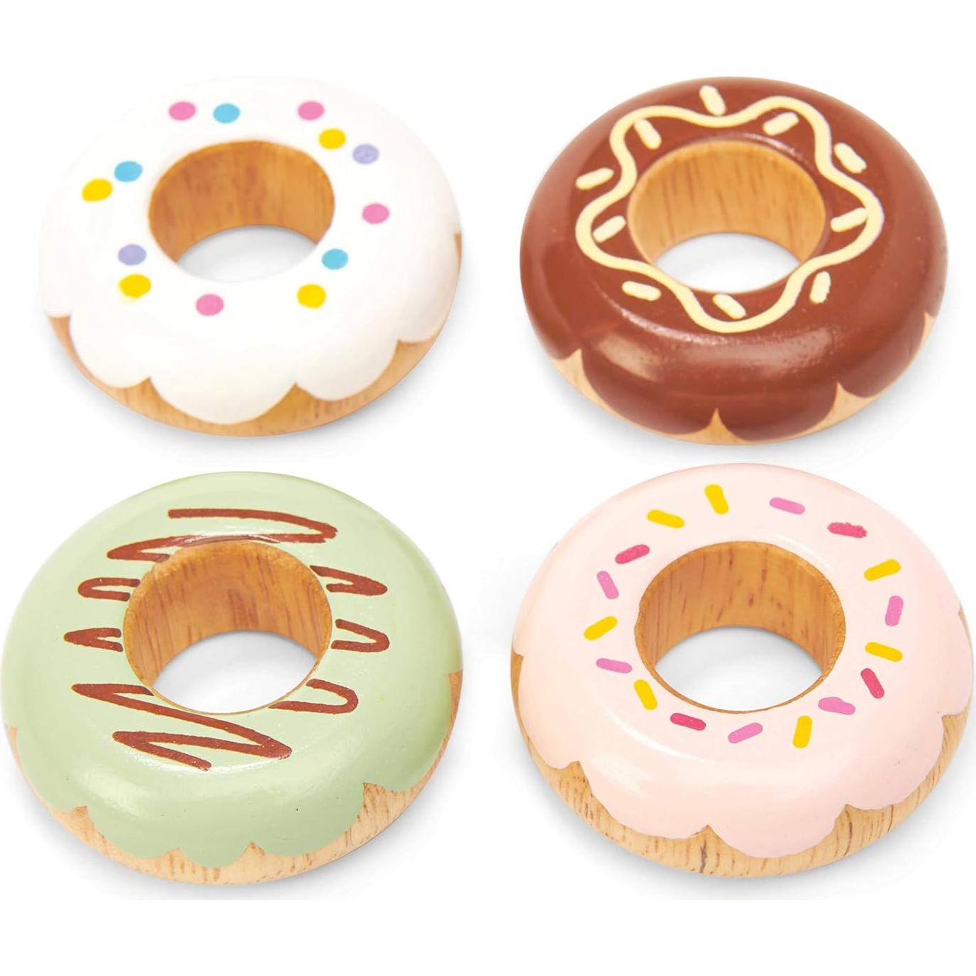 Conjunto de Juguetes de Donas de Madera Le Toy Van TV332