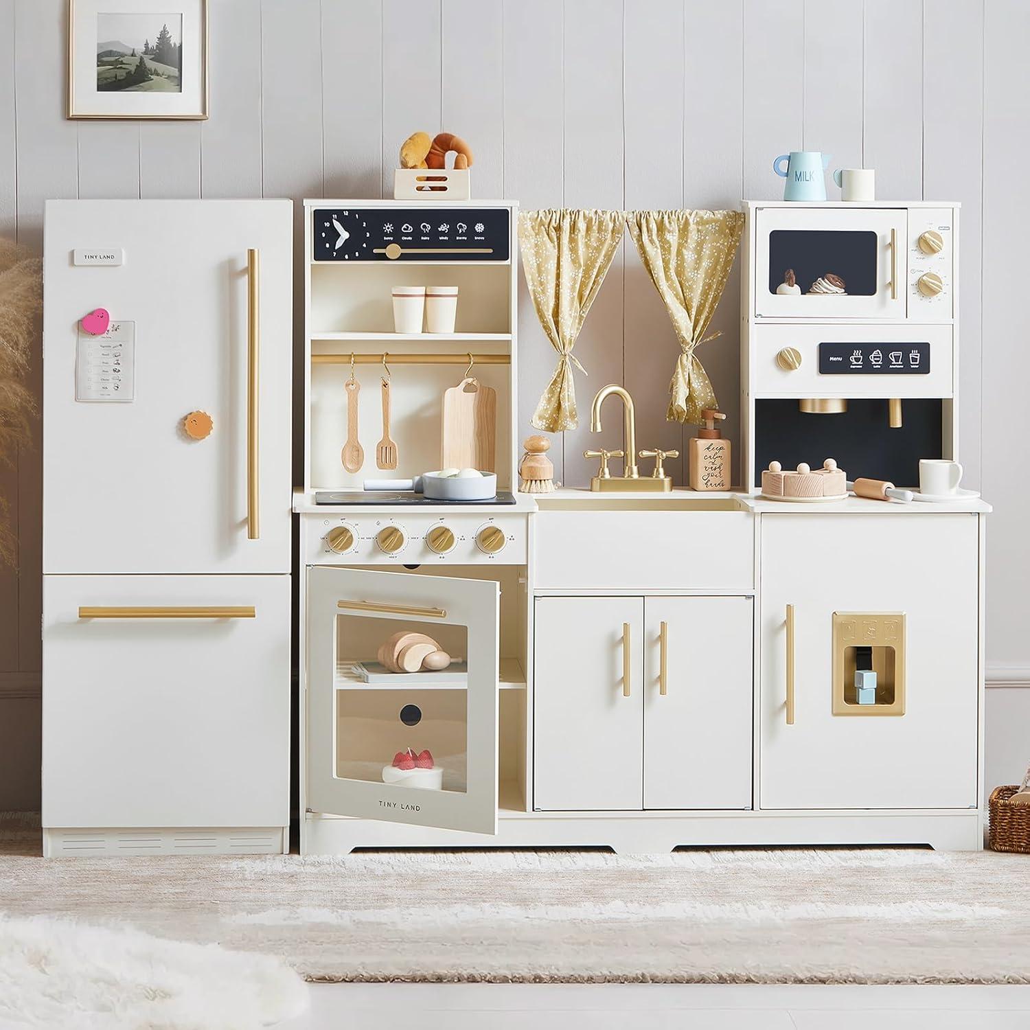 Frigorífico de Juguete de Madera Tiny Land 101.5 cm Seguro