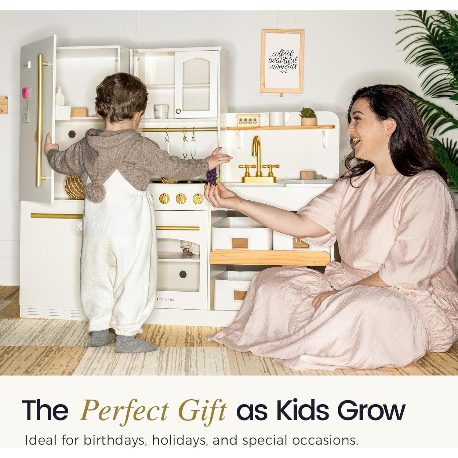 Frigorífico de Juguete de Madera Tiny Land 101.5 cm Seguro