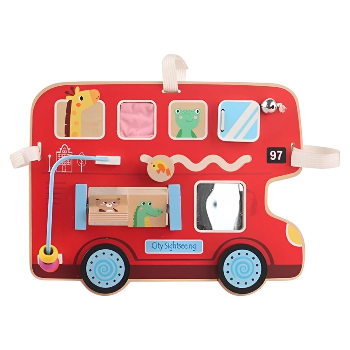 Tablero de Actividades Montessori de Madera Yunhe E613 - Juguete Educativo