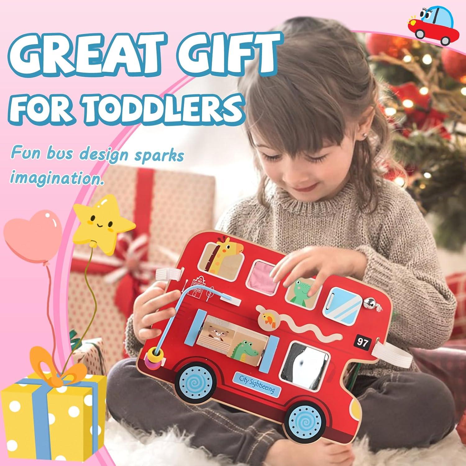 Tablero de Actividades Montessori de Madera Yunhe E613 - Juguete Educativo