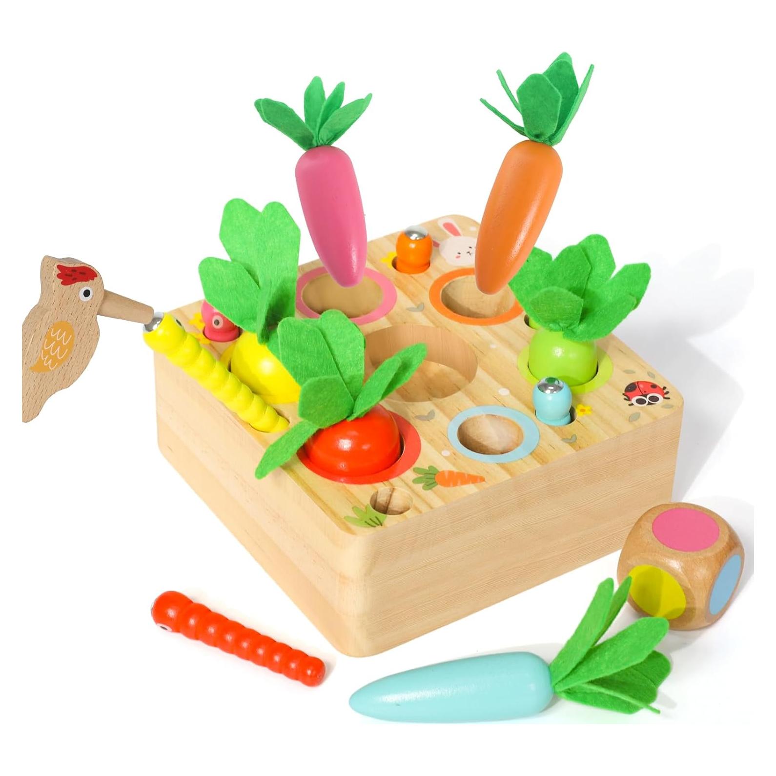 Juguete Educativo de Madera Ancaixin para Niños 1-3 Años