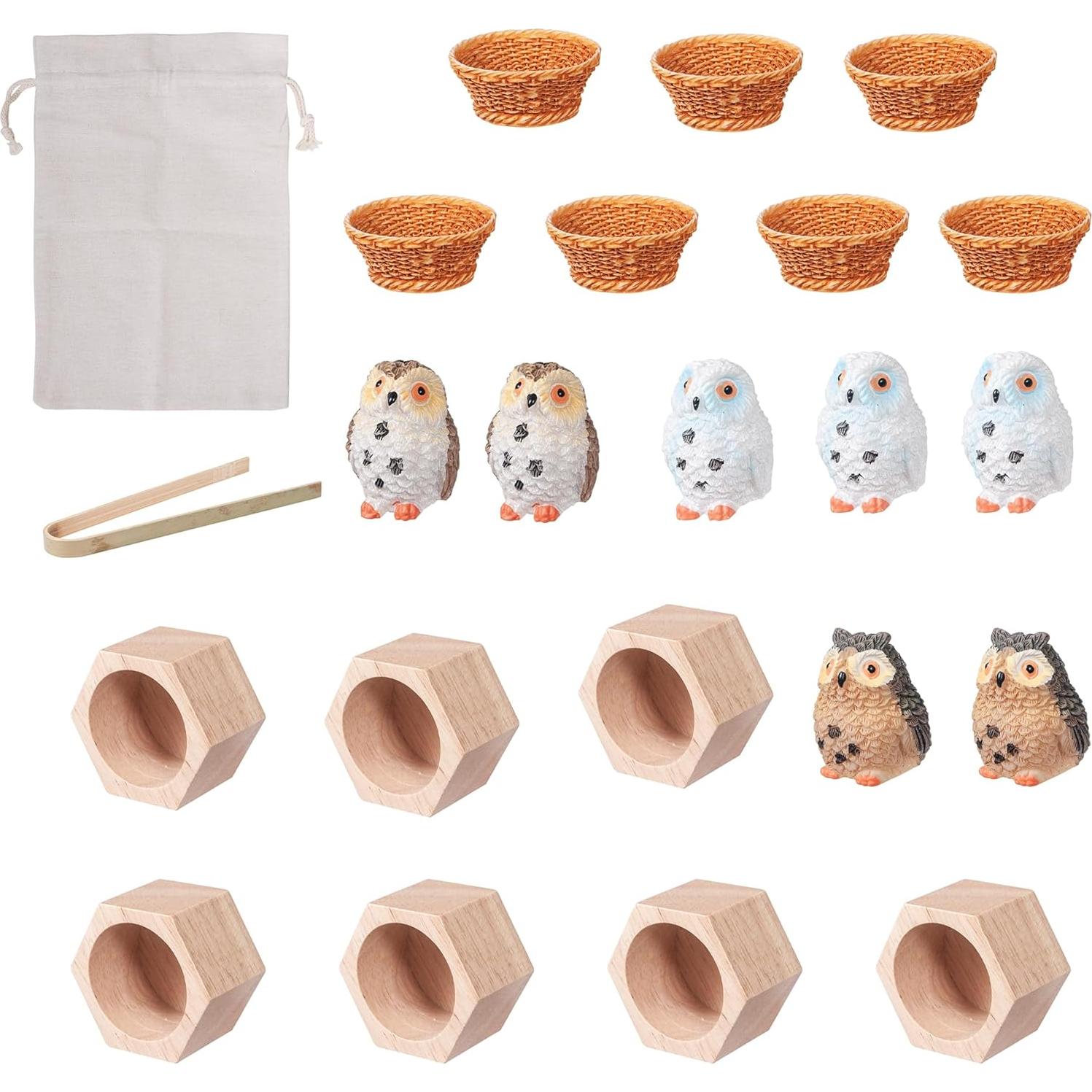 Caja Sensorial Montessori para Niños - Juguetes de Madera Educativos