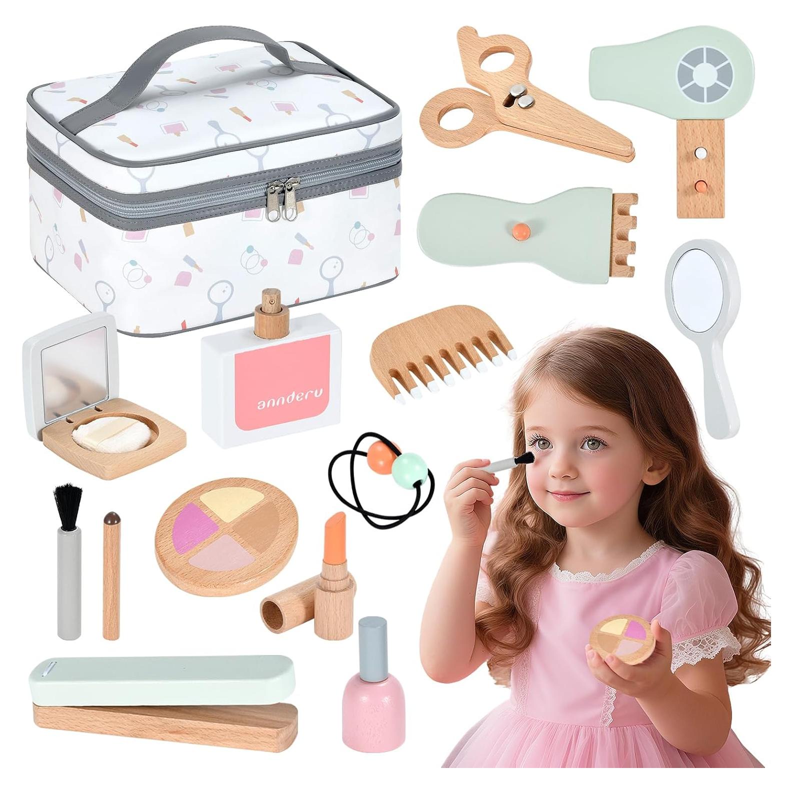 Set de Maquillaje de Madera Ehome para Niñas 3-9 Años