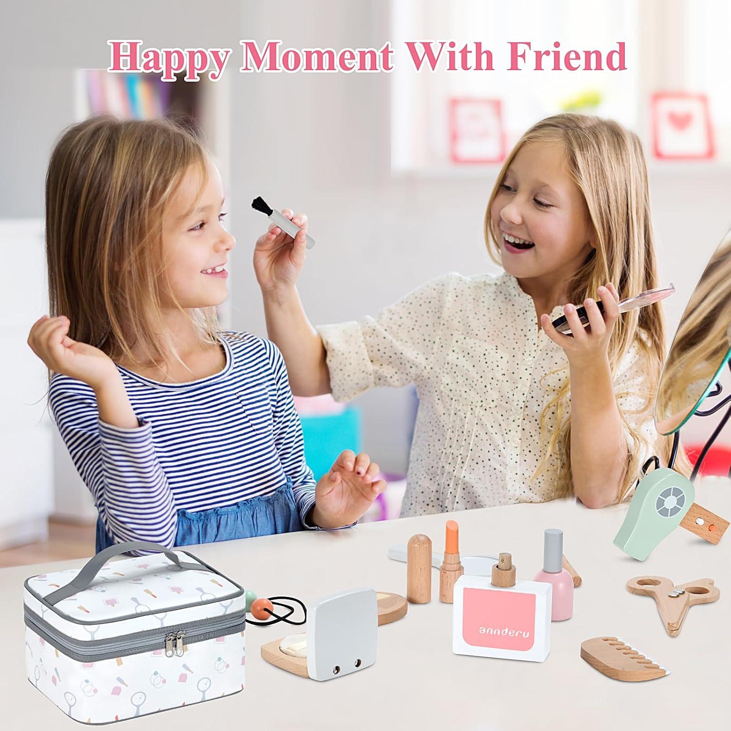 Set de Maquillaje de Madera Ehome para Niñas 3-9 Años