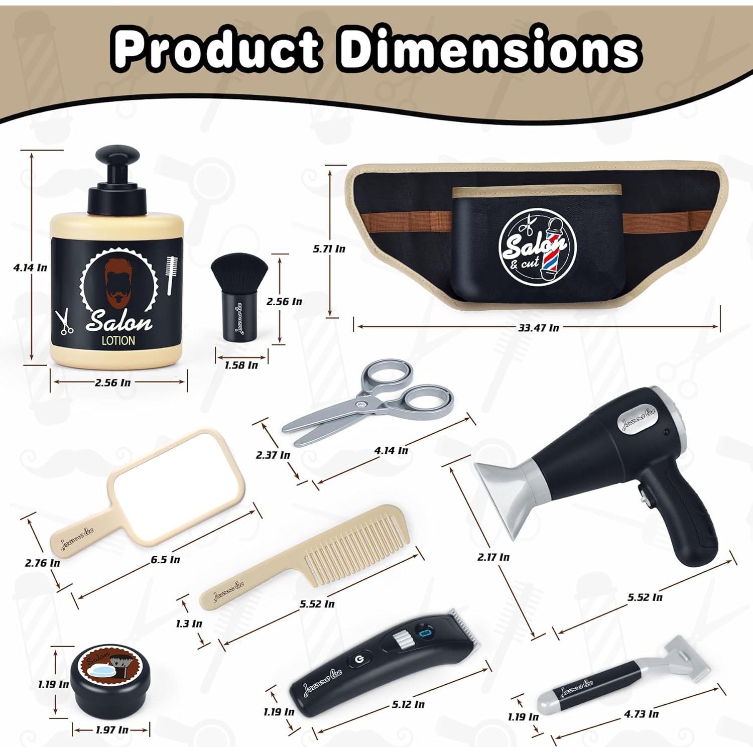 Set de Juego de Peluquería WishaLife para Niños 3+ Años