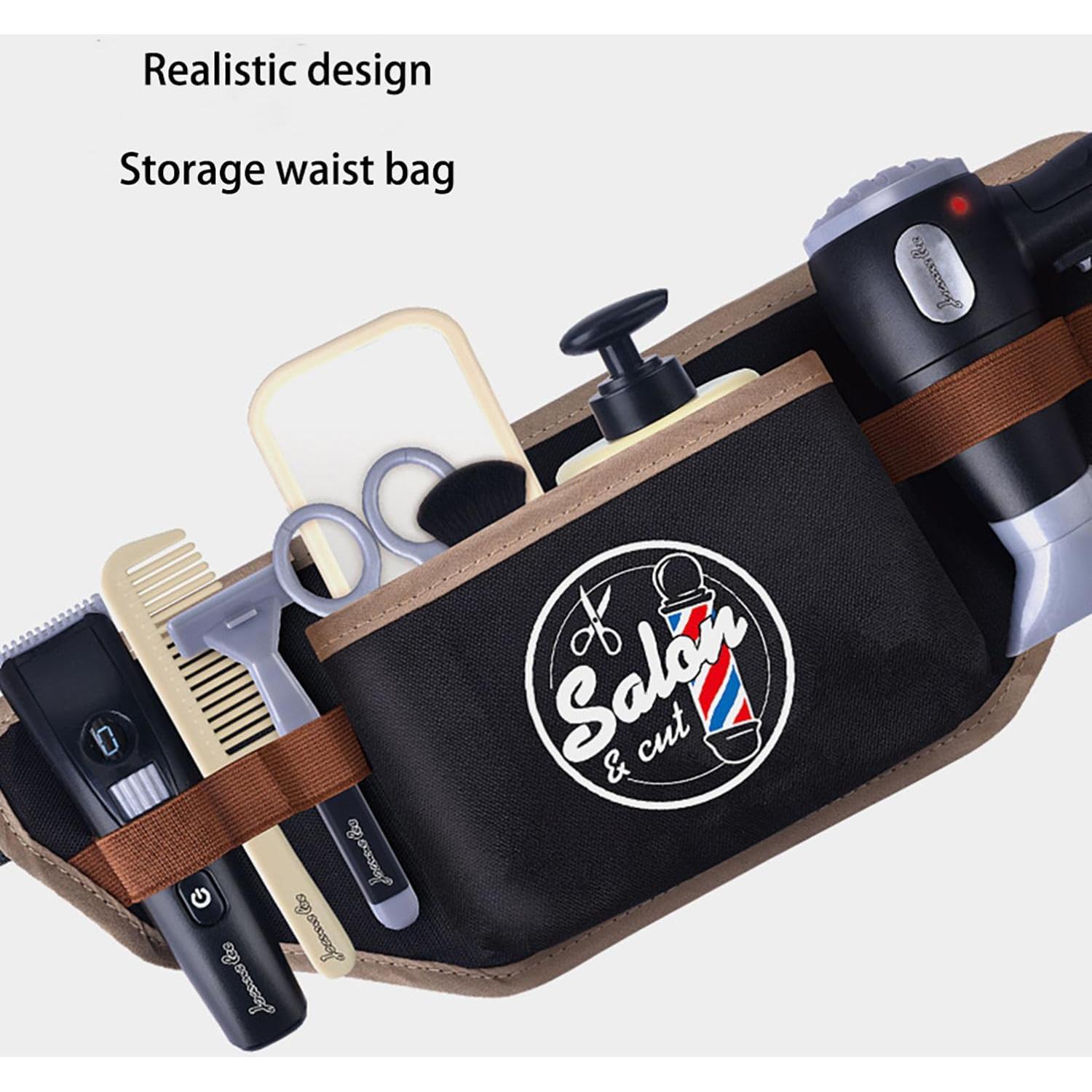 Set de Juguete de Barbería Wilbvnit para Niños 3+ Años