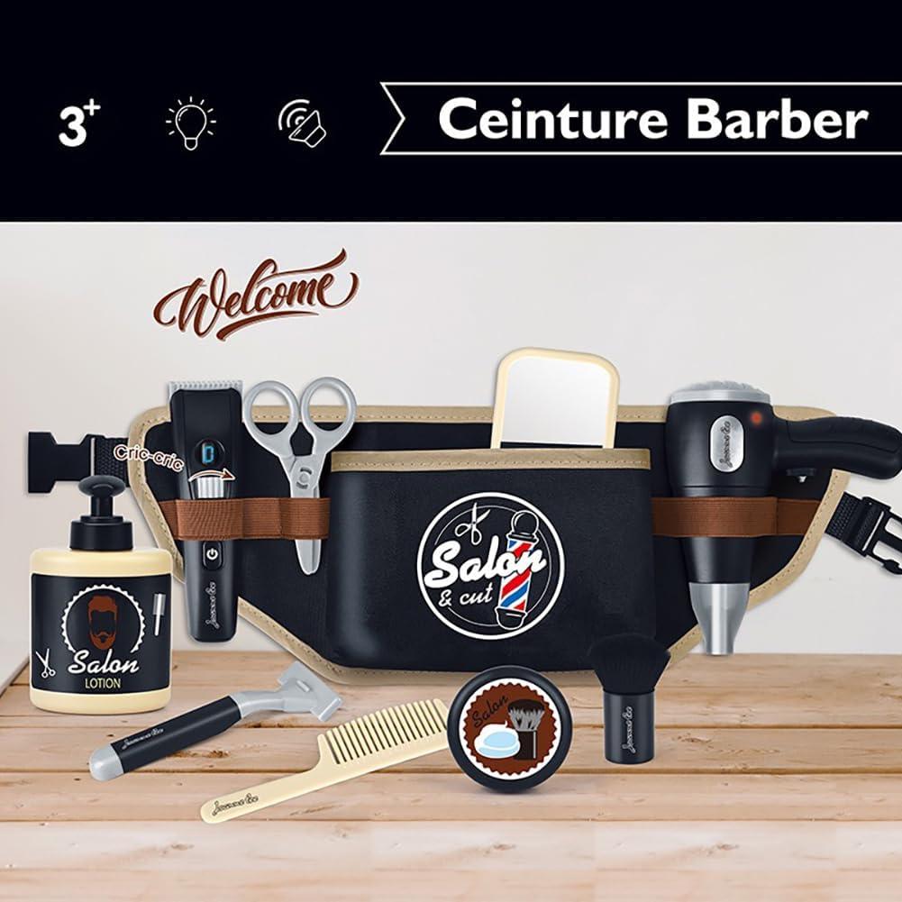 Set de Juguete de Barbería Wilbvnit para Niños 3+ Años