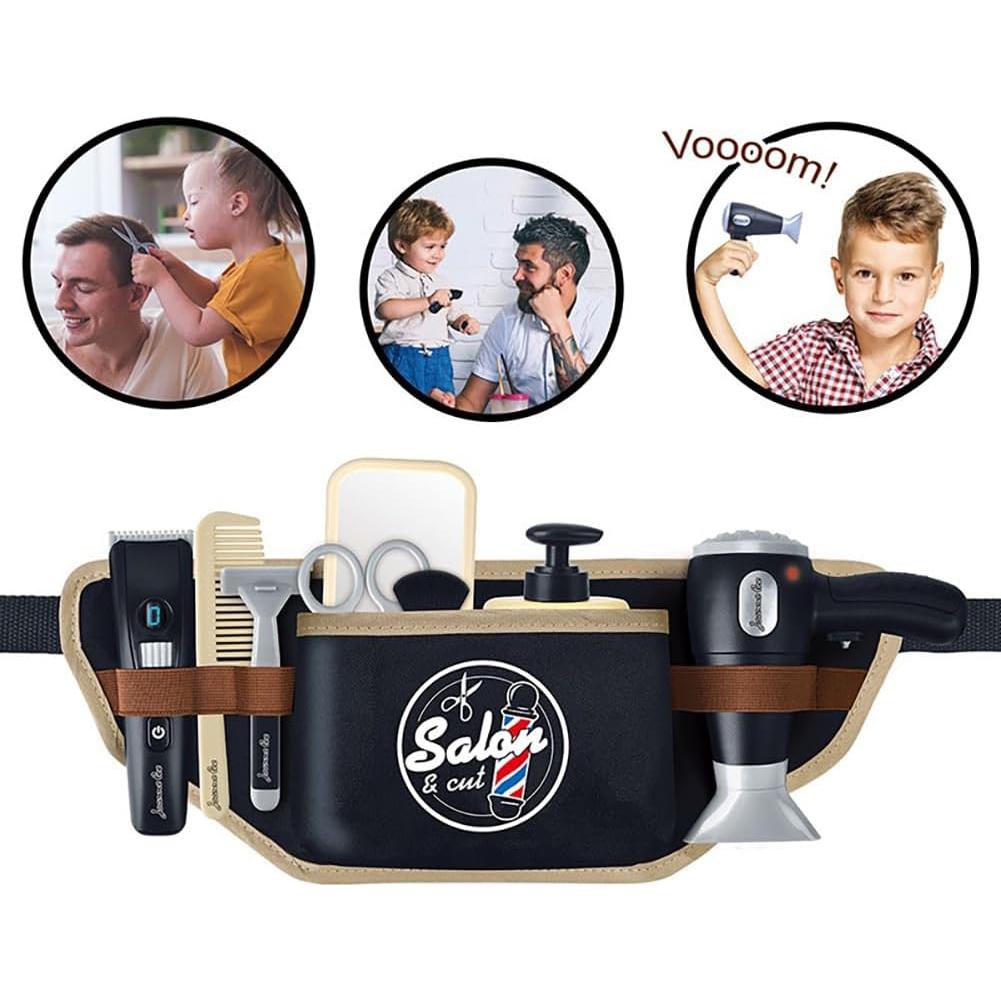 Set de Juguete de Barbería Wilbvnit para Niños 3+ Años